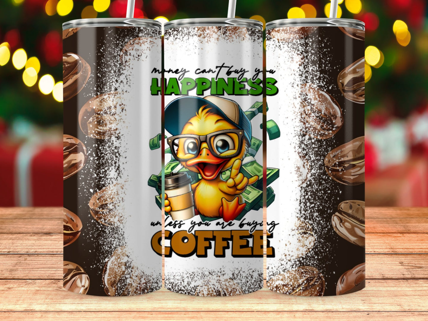Duck with Money and Coffee Tumblers product type