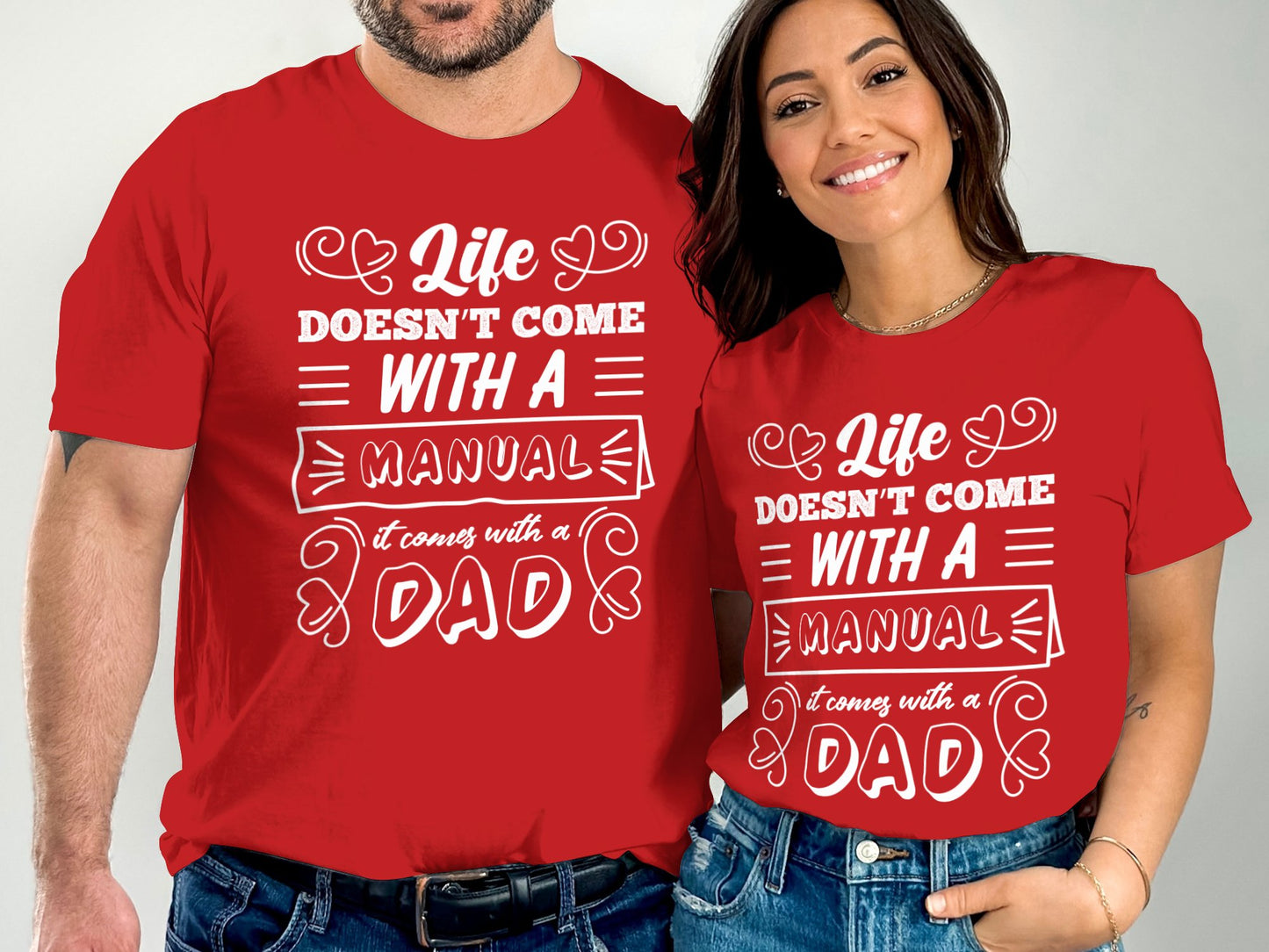 Life Doesn't Come With A Manual It Comes With A Dad product