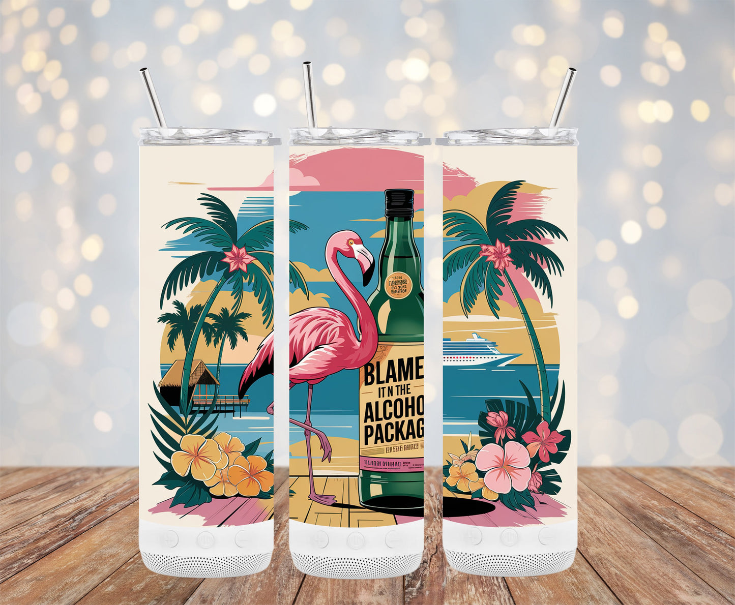 Blame It On The Alcohol Package Tumbler product