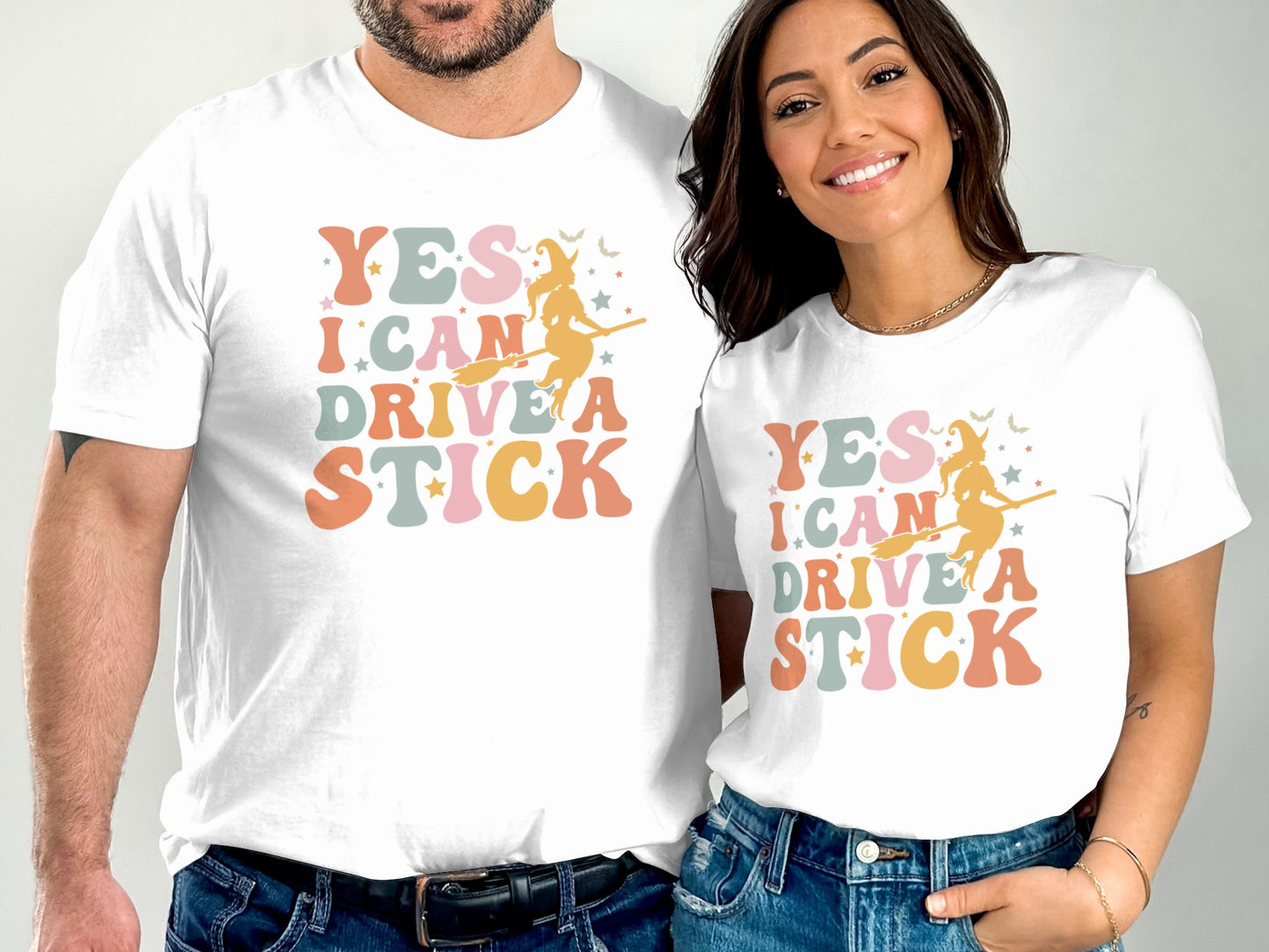 Yes I Can Drive A Stick Graphic T-Shirt product type