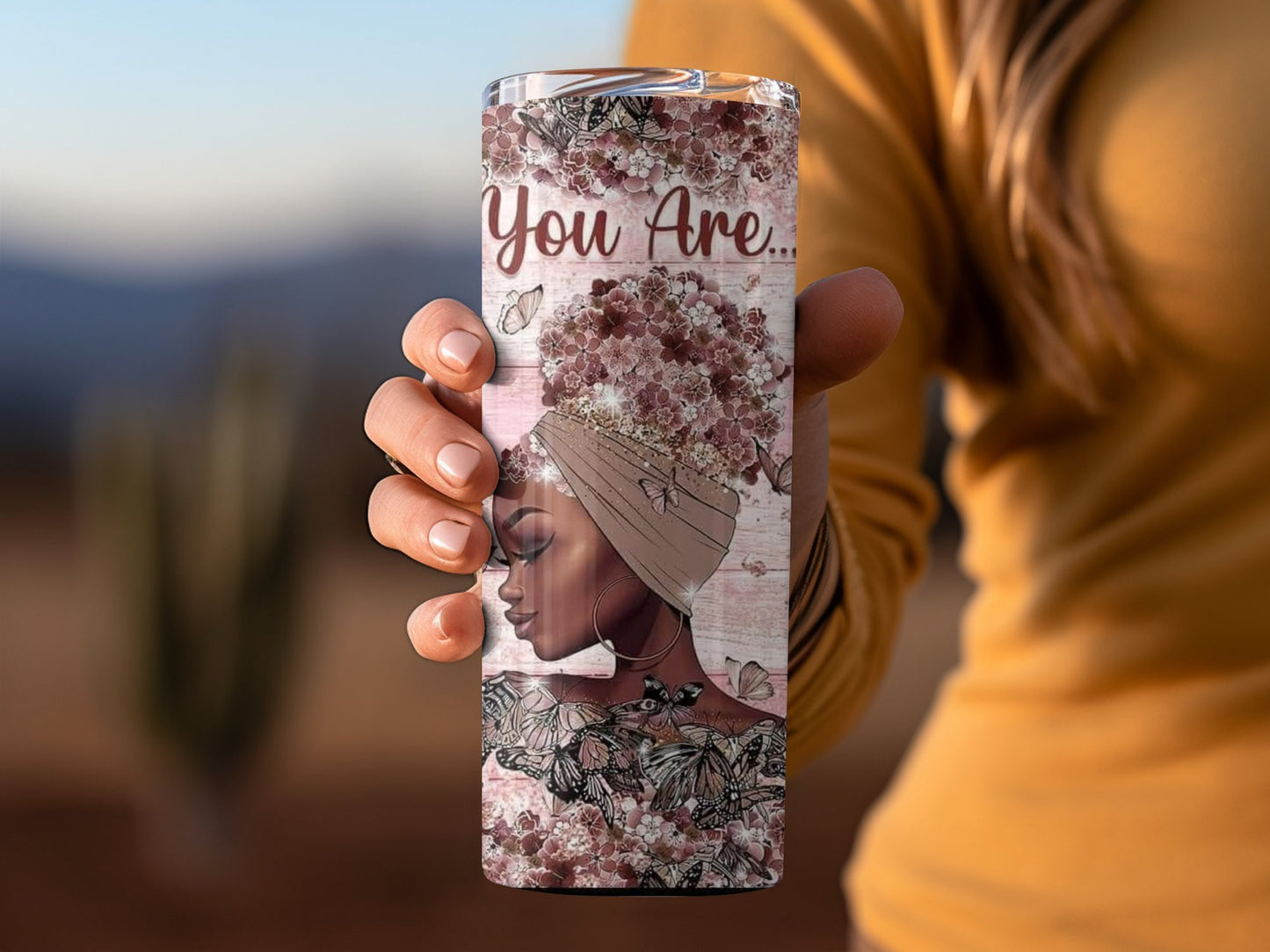 Empowering Woman Art Insulated Travel Tumbler product