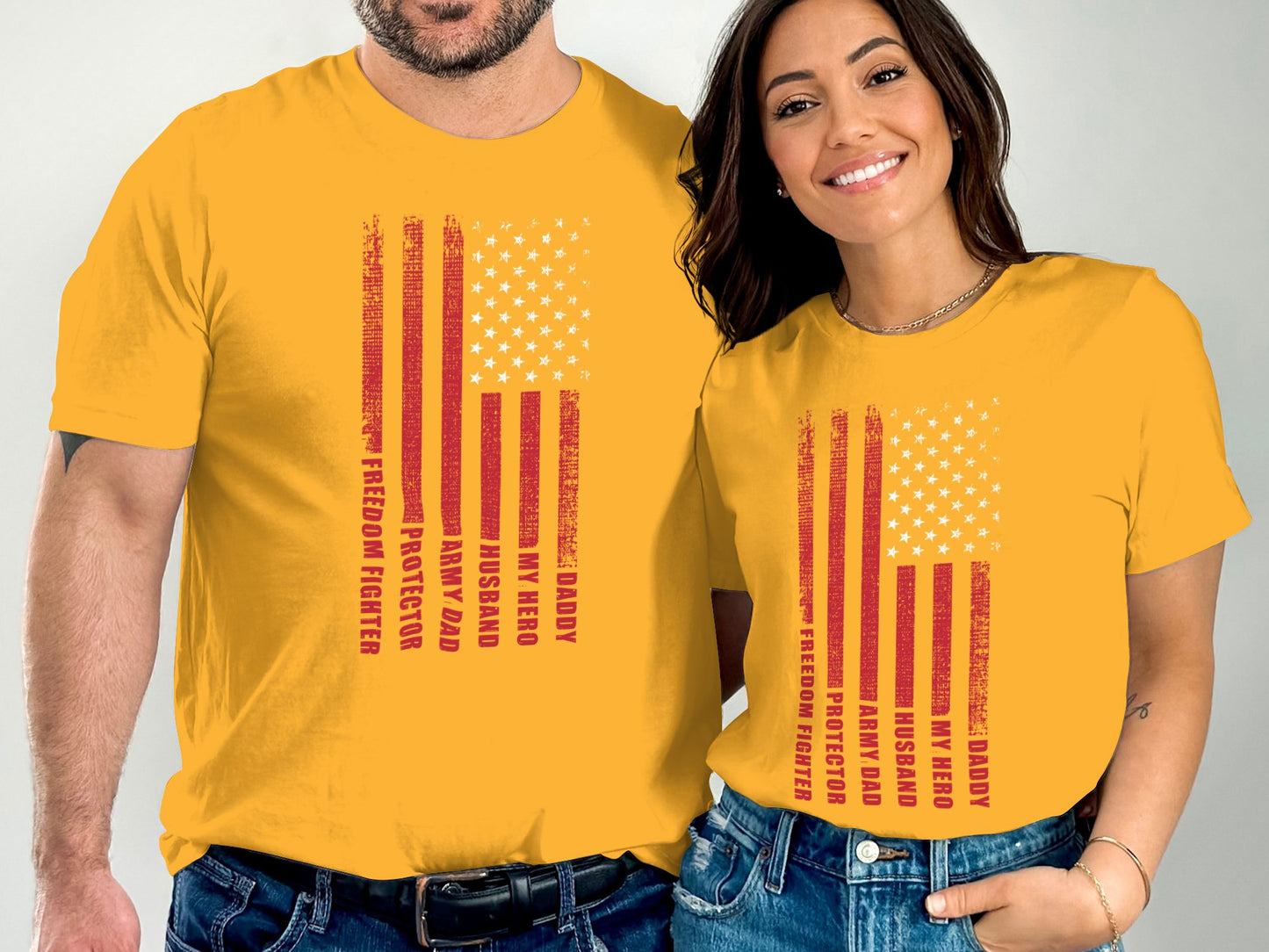 Daddy Hero Husband Protector Freedom Fighter Shirt product