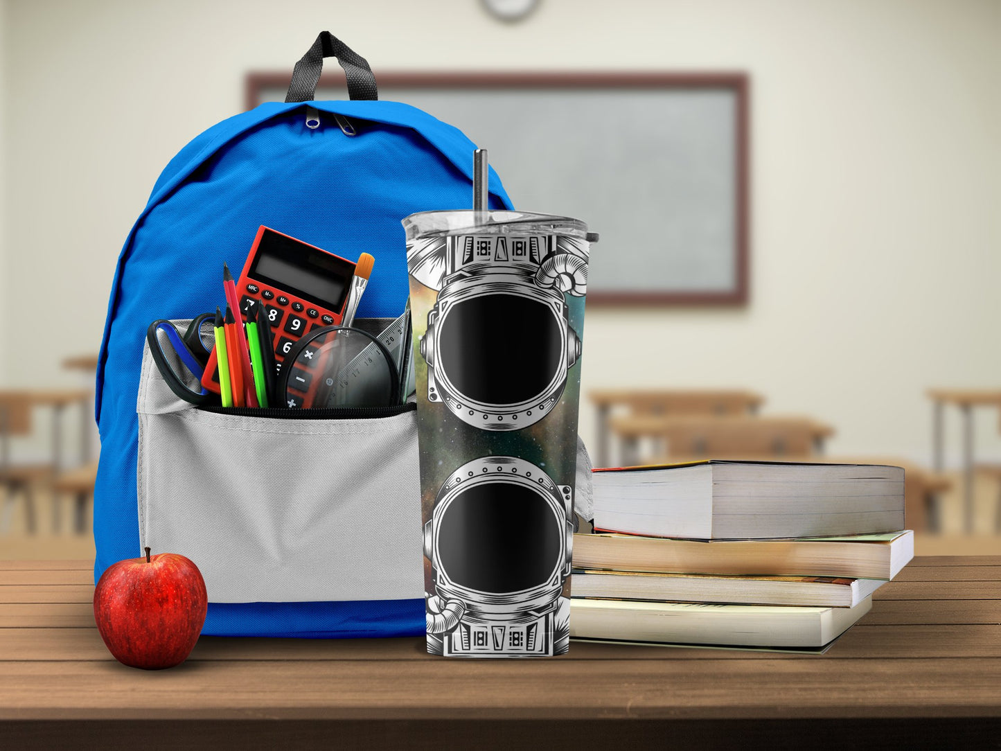 Space Suit Tumbler Cup for School and Office Use product type