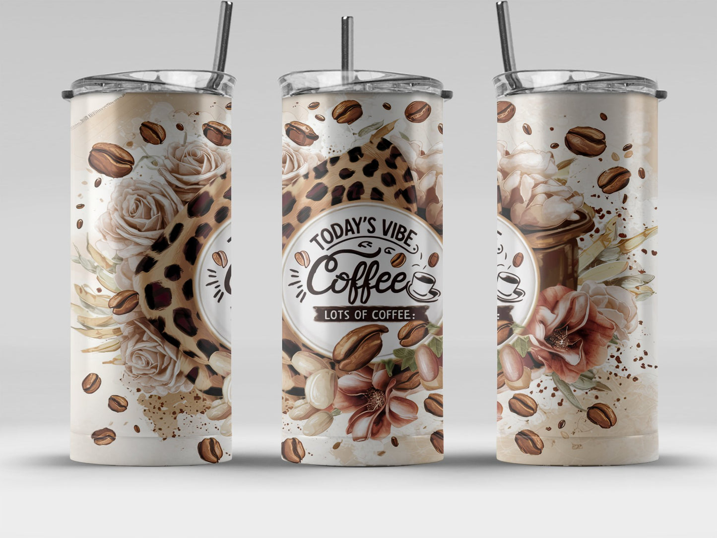 Today's Vibe is Coffee Lots of Coffee Tumbler product type