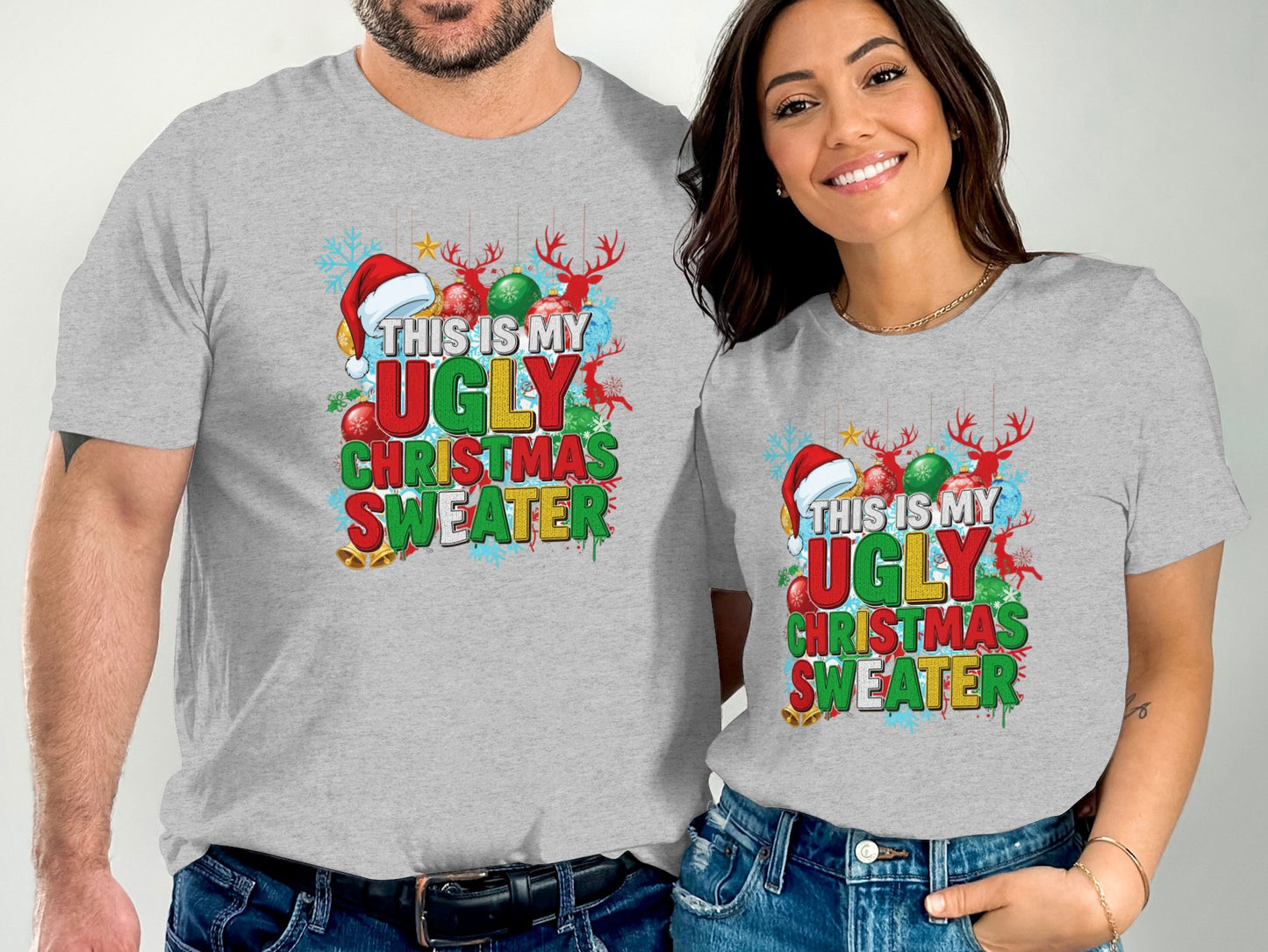 This Is My Ugly Christmas Sweater Graphic Shirt