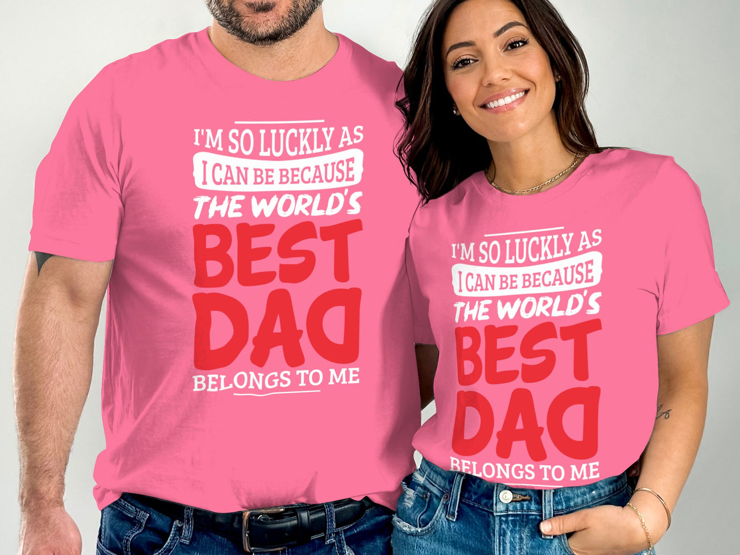 The World's Best Dad Belongs to Me T-Shirt product