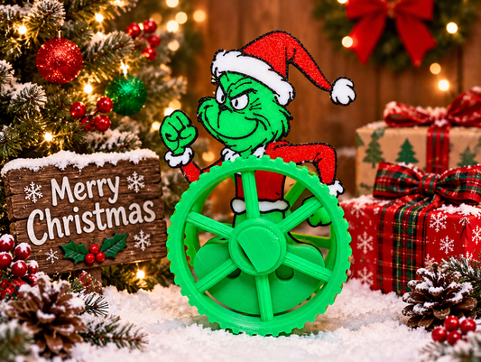 Self-Balancing Christmas Wheel Toys – 3D Printed