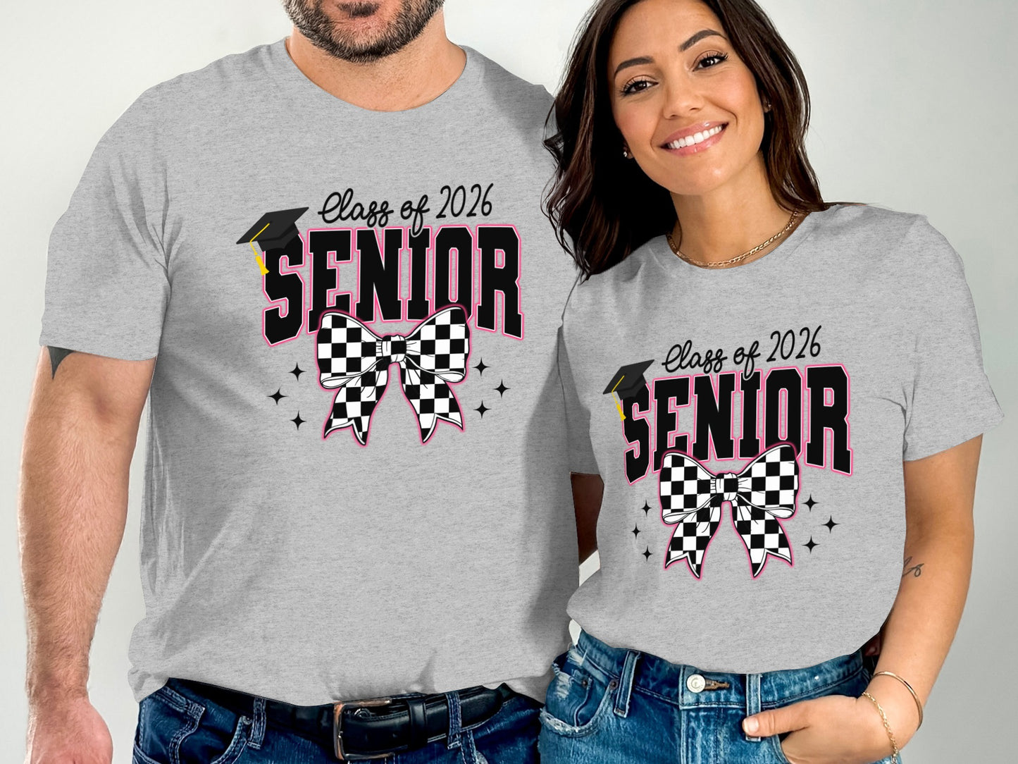 Class Of 2026 Senior Bow Graphic T-Shirt product