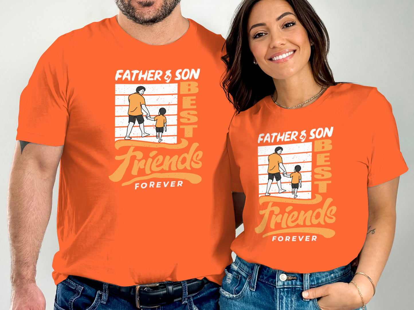 Father and Son Best Friends Forever T-Shirt Product
