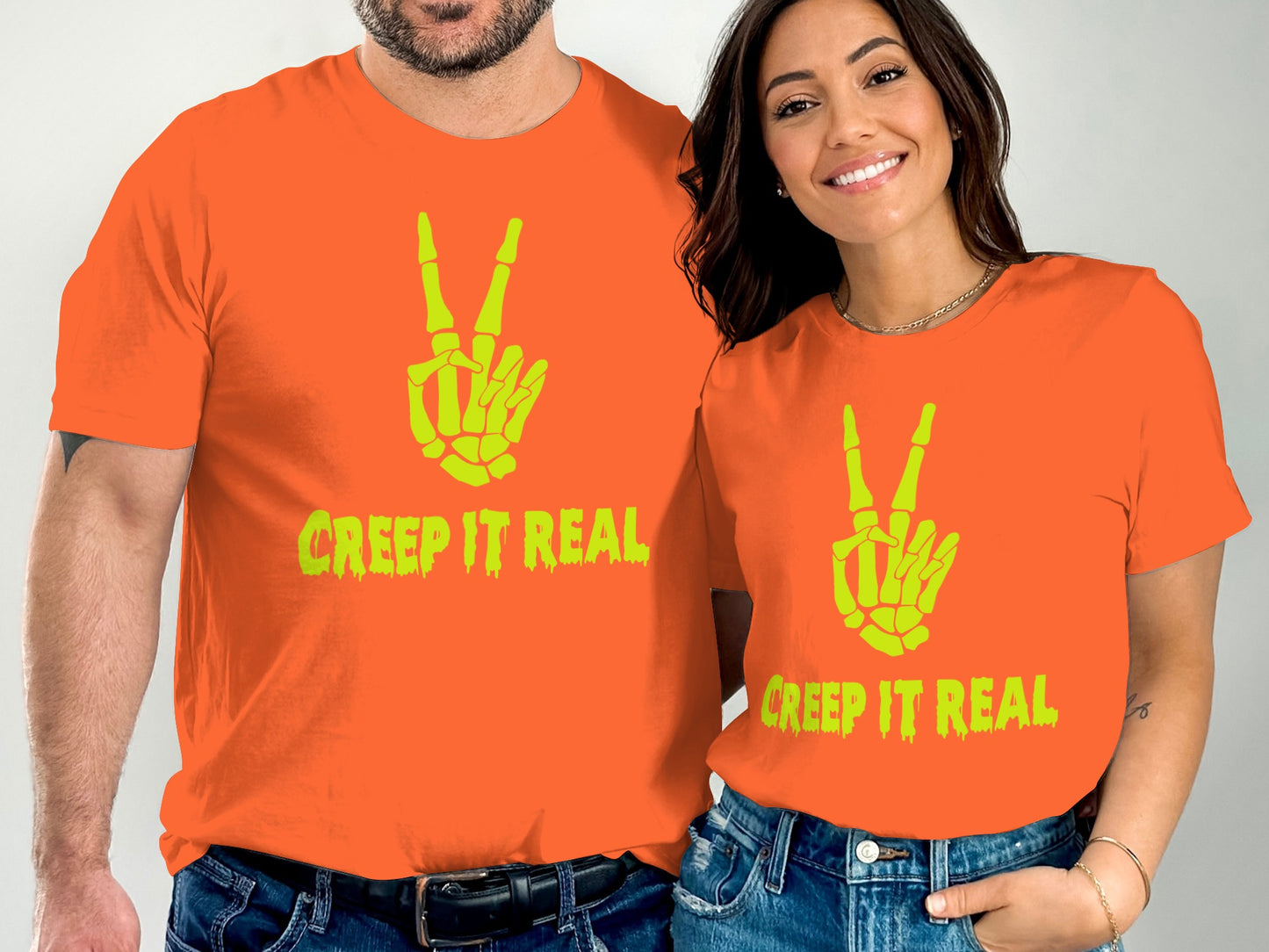 Creep It Real Graphic T-Shirt for Halloween product