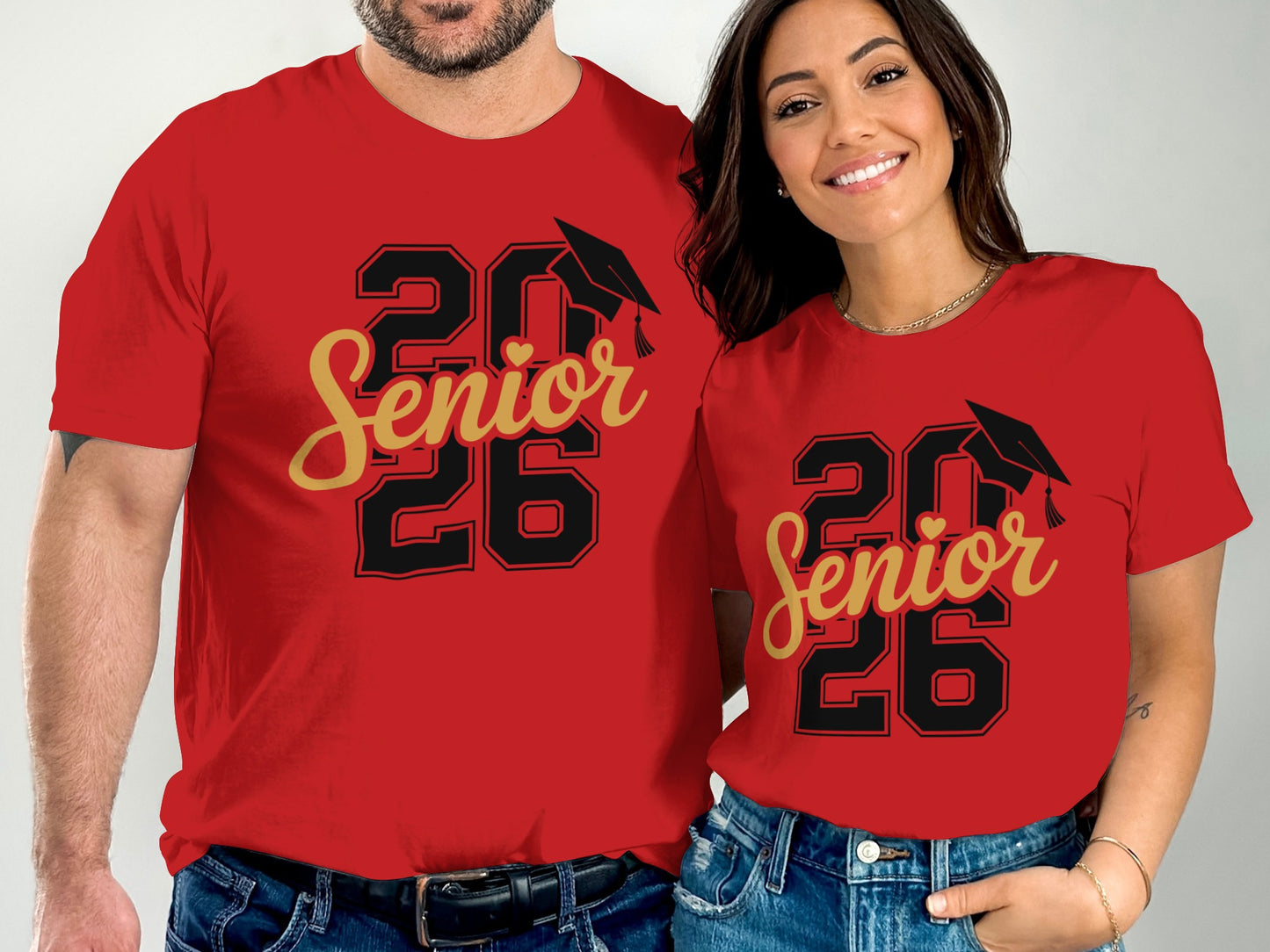 Senior 2026 Matching Graduation Family Shirts product type