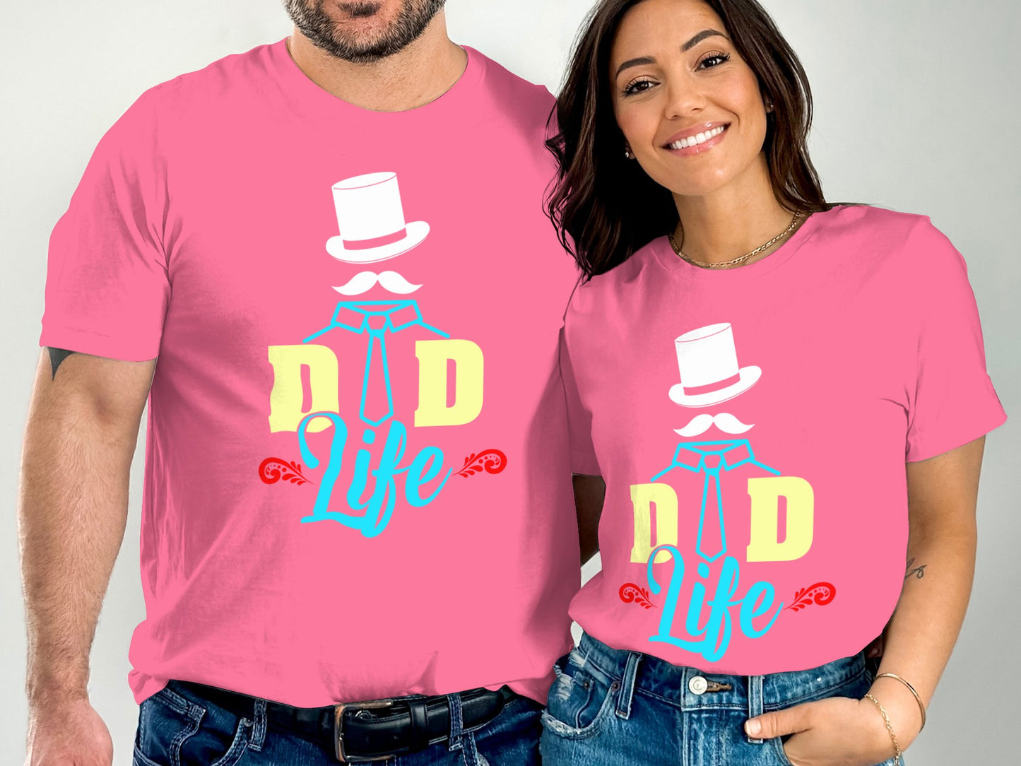 DAD Life Graphic Print T-shirts Casual Dad Life product
