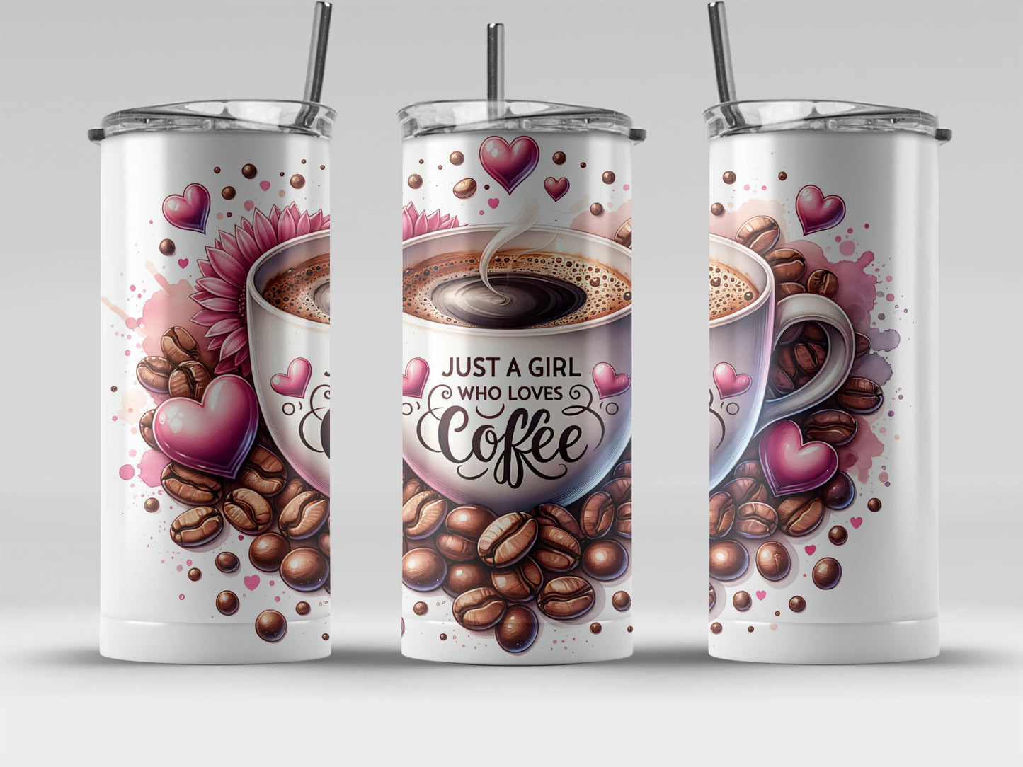 Just a Girl Who Loves Coffee Tumbler product