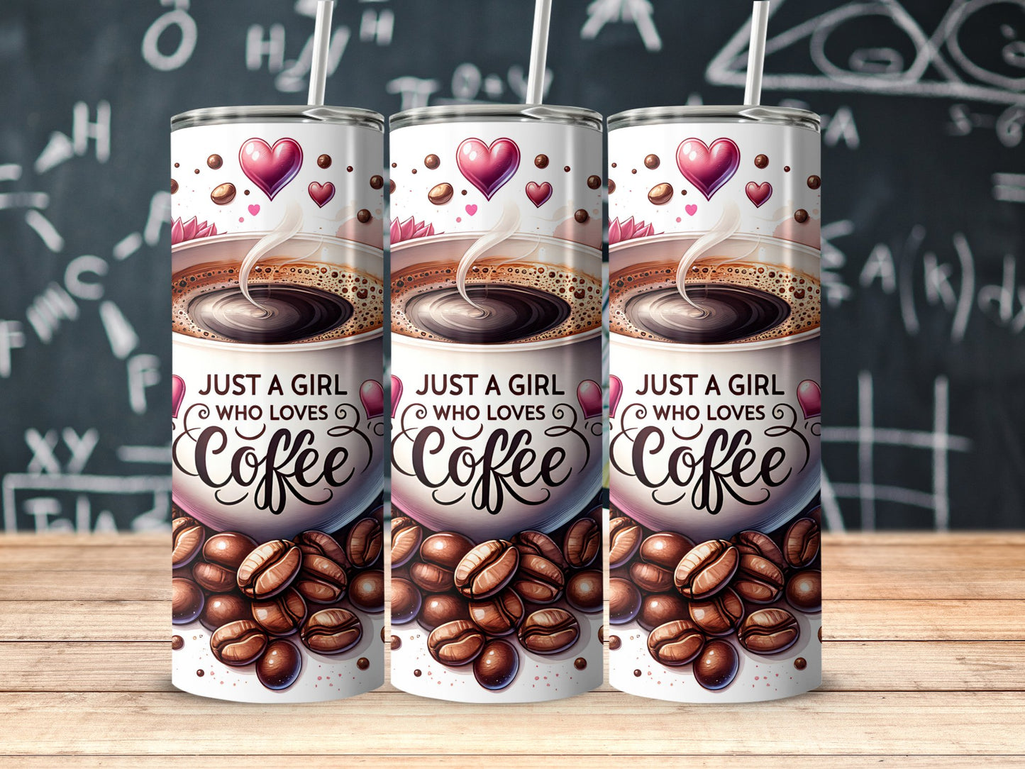 Just a Girl Who Loves Coffee Insulated Tumbler product