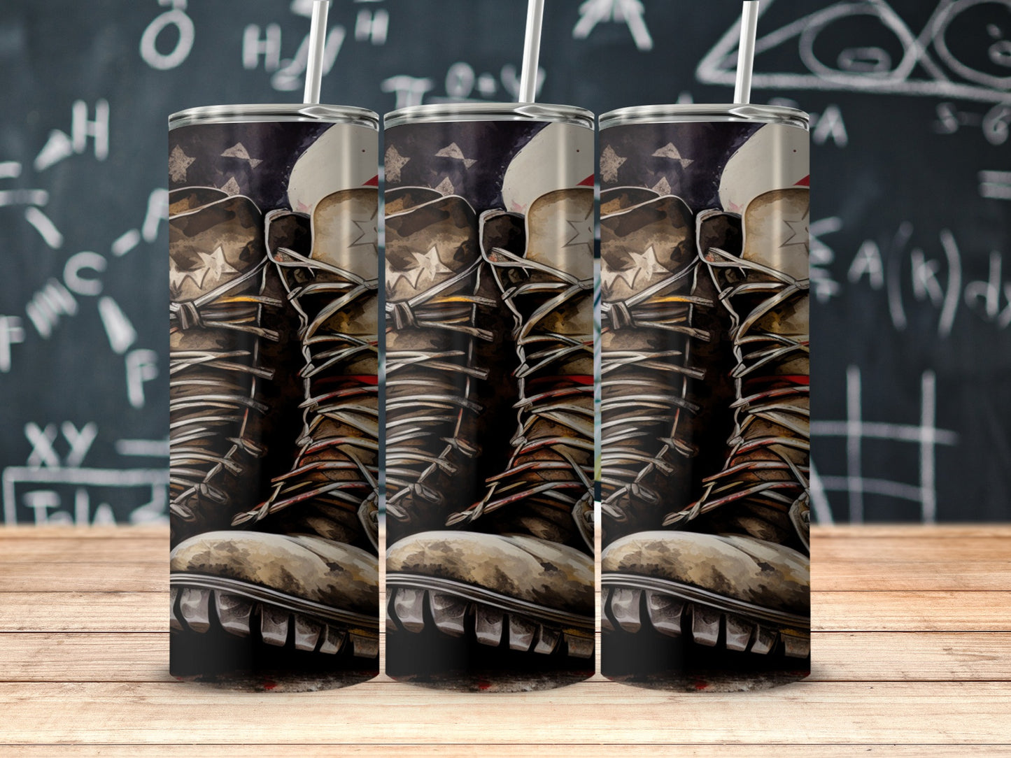 Military Boots Artwork Insulated Tumbler product