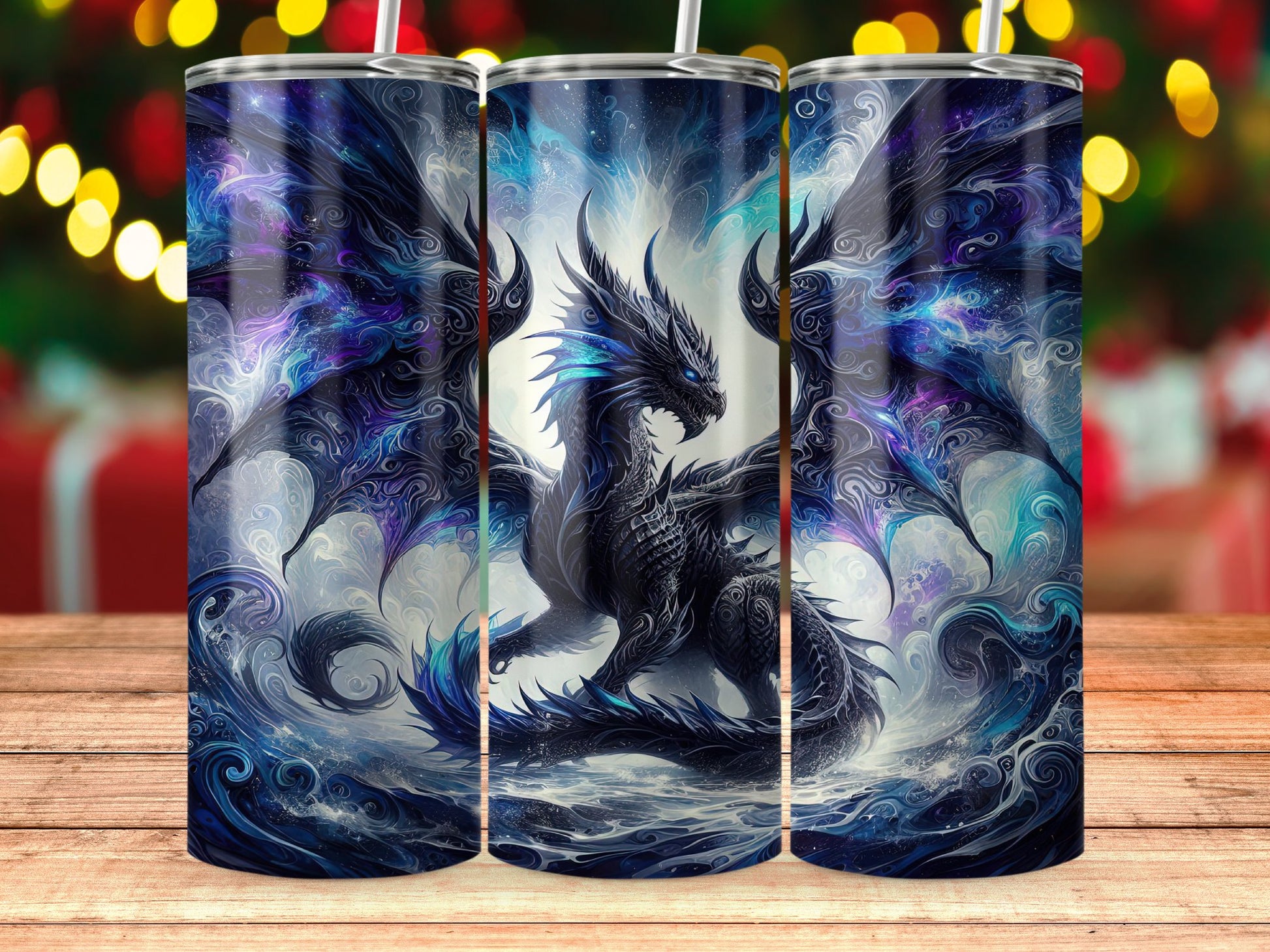 Mystical Dragon Artwork Stainless Steel Tumbler product