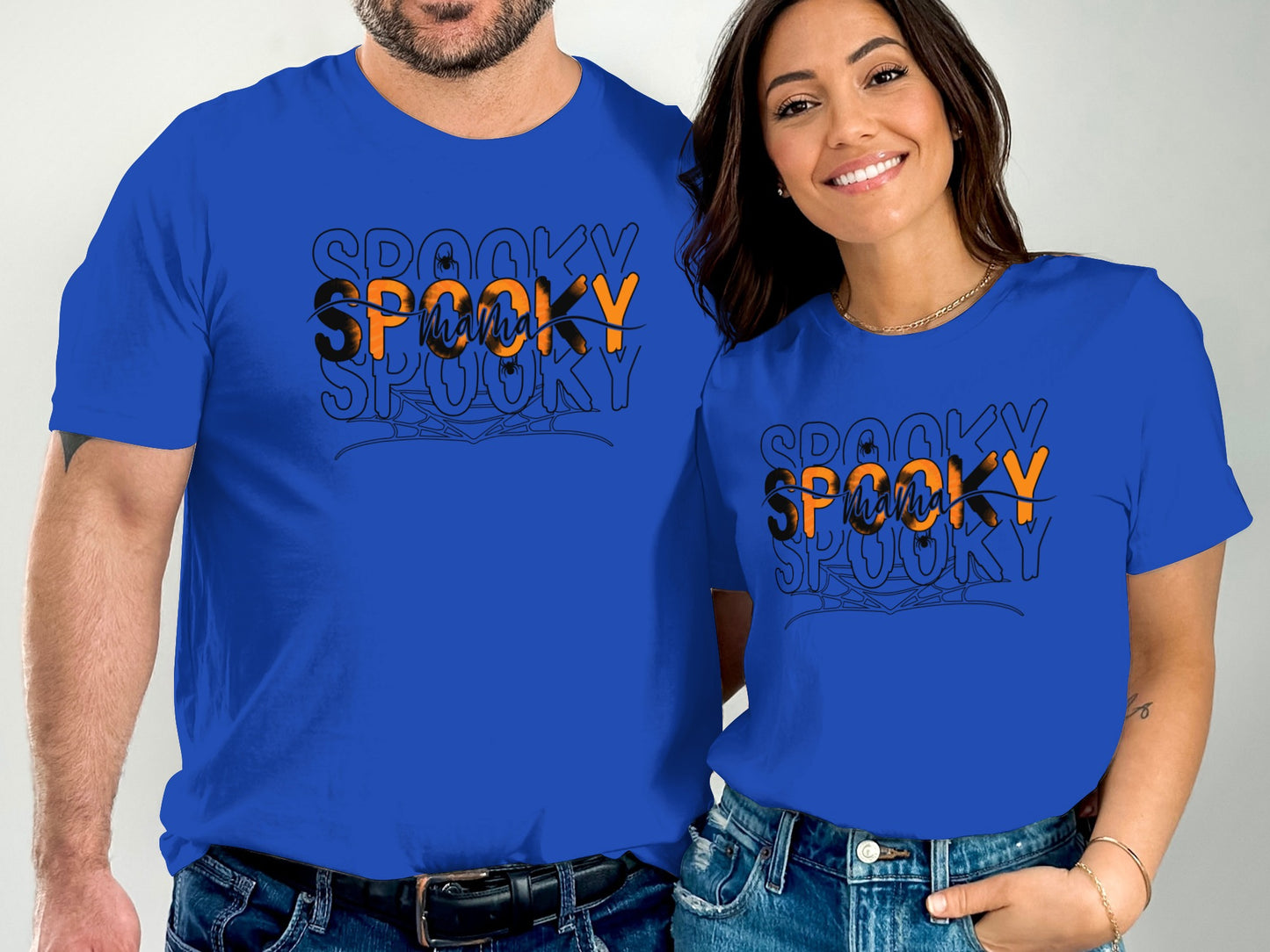 Spooky Mama and Spooky Papa Matching Shirt product