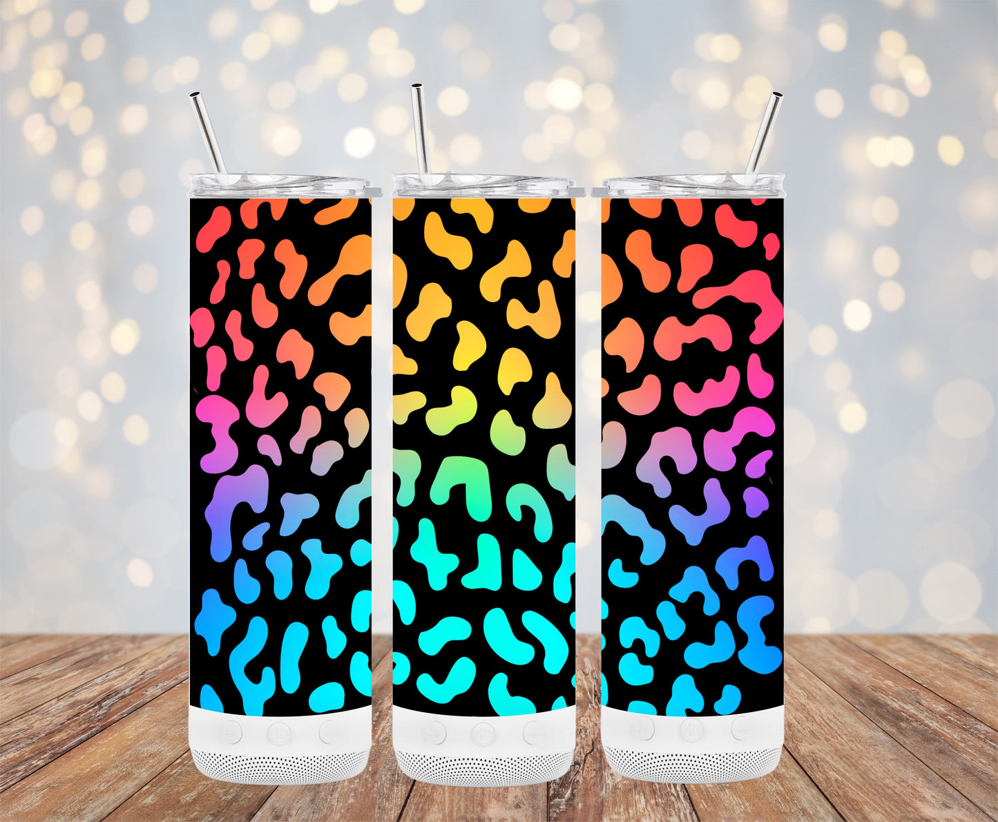 Vibrant Leopard Print Pattern Tall Tumbler product