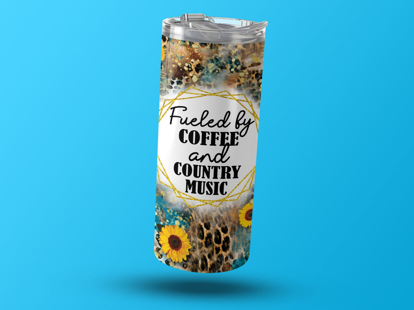 Fueled By Coffee And Country Music Tumbler product