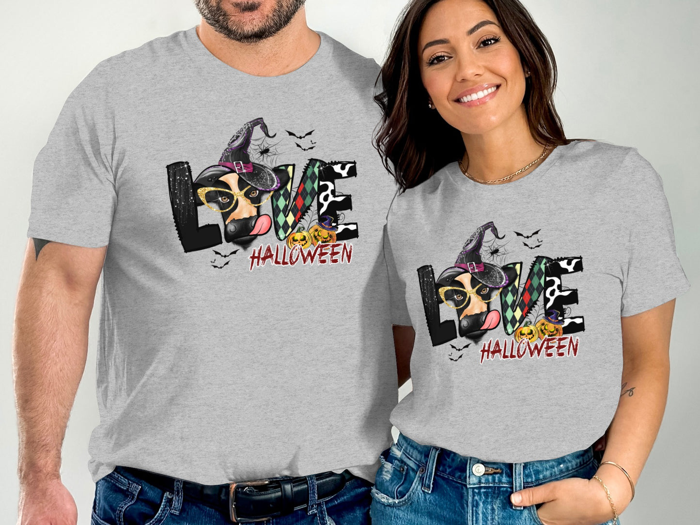Love Halloween Witch Hat Bat Pumpkin T-Shirts product type