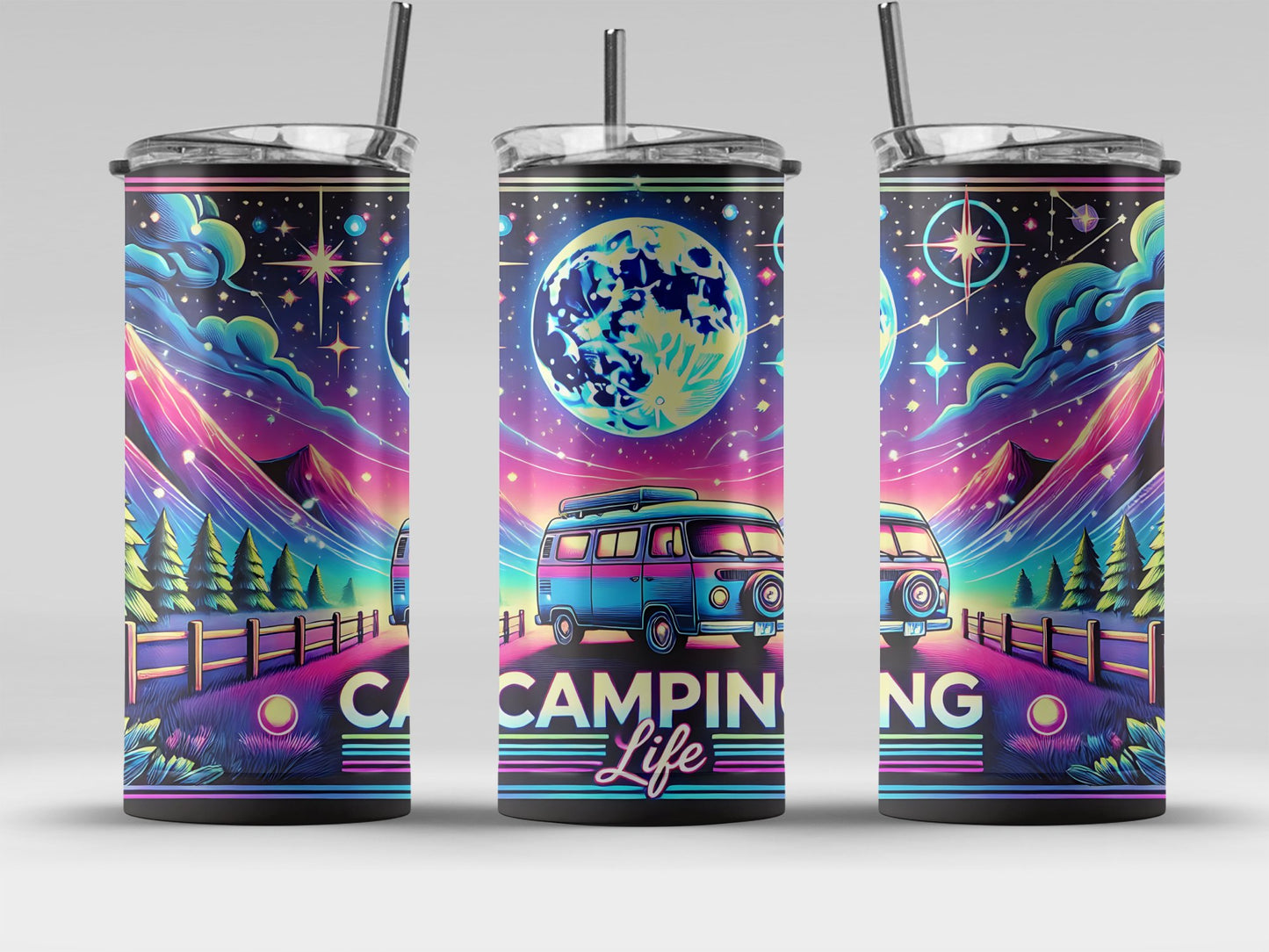 Camping Life Starry Night Travel Tumbler product