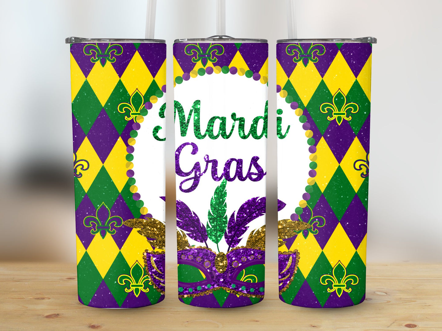 Mardi Gras (Mardi Gras Tumbler)