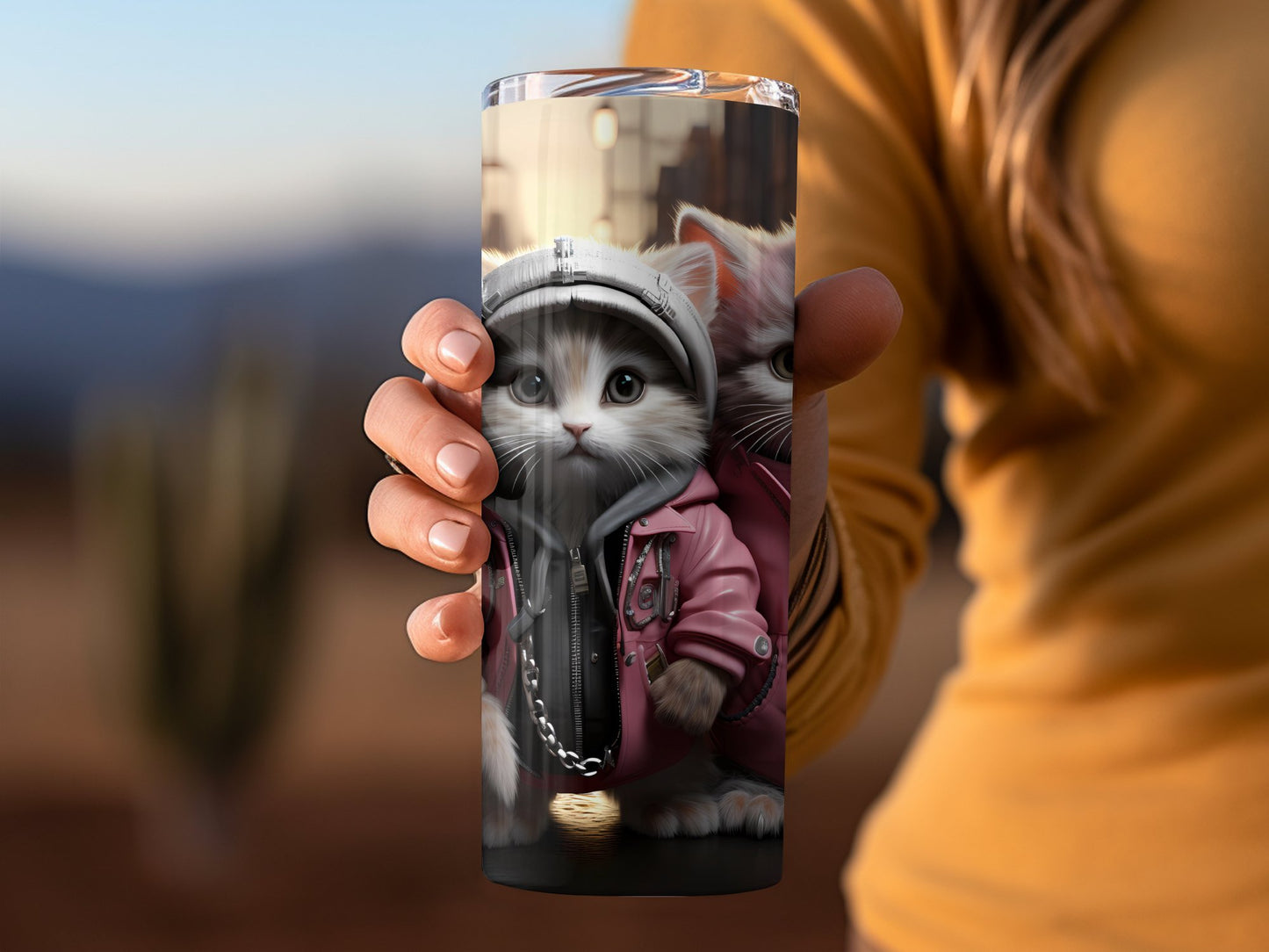 Adorable Cat Design Thermos Perfect for Cat Lovers product