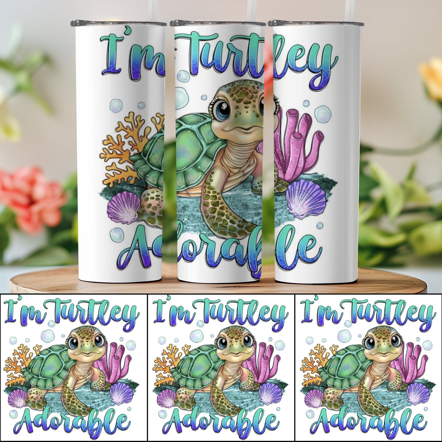 I'm Turtley Adorable Double-Walled Tumbler product type