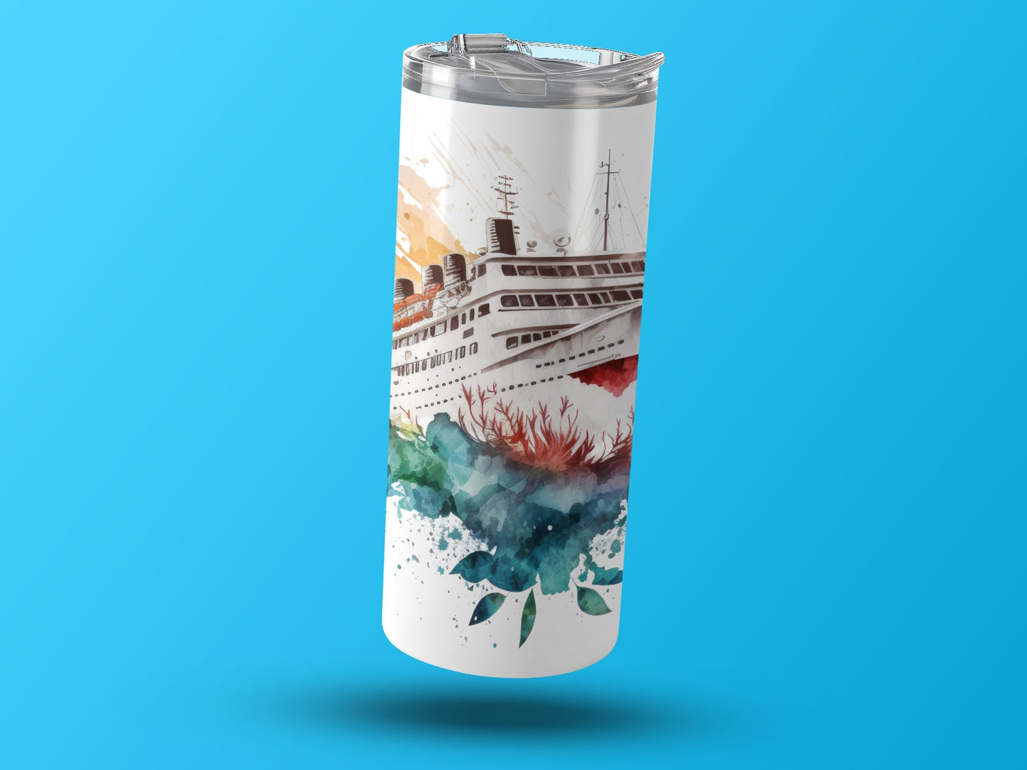 Cruise Ship Ocean Adventure Design Tumbler product