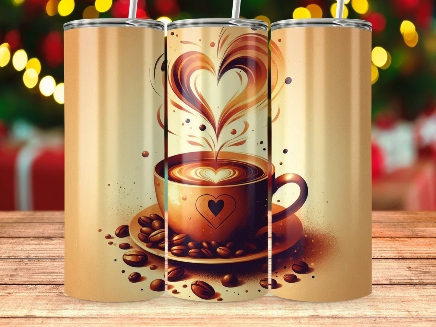 Heartwarming Coffee Lover's Stainless Steel Tumbler product type