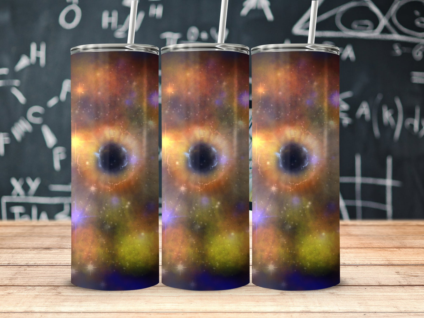 Mystical Galaxy Print Travel Tumbler Cosmic Beverage product