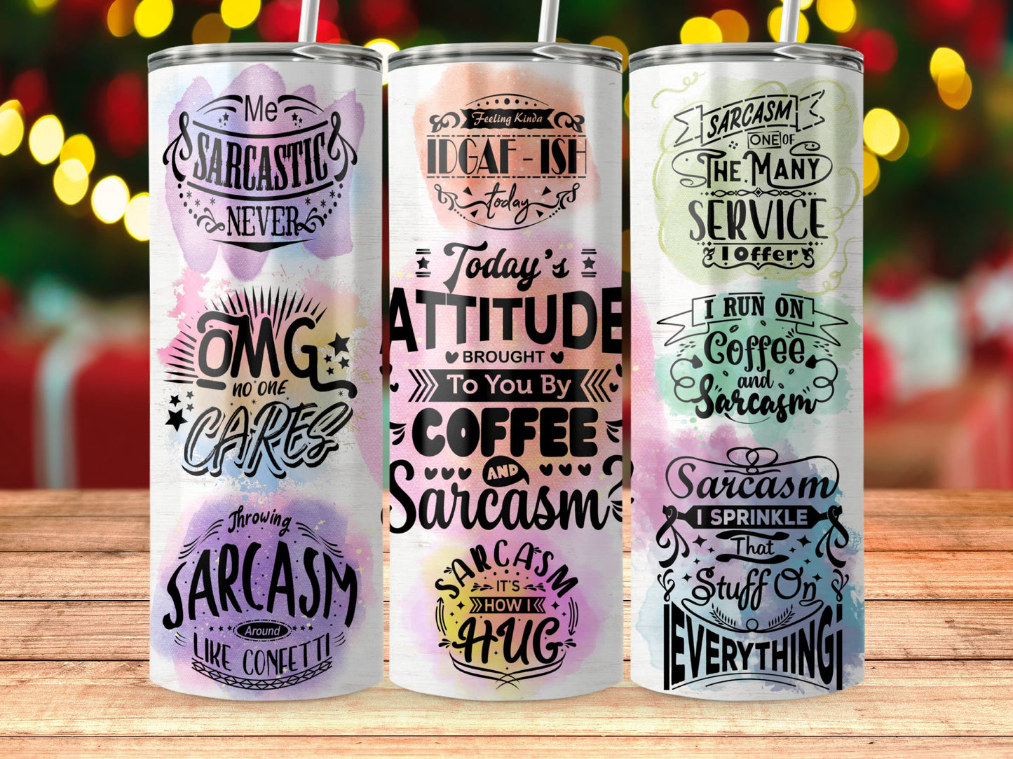 Sarcasm and Humor Themed Tall Drinkware product type