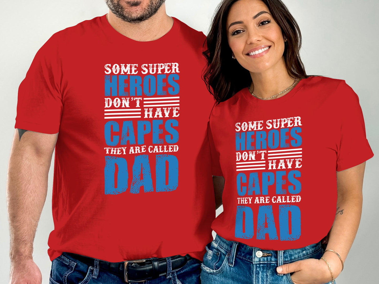 Some Super Heroes Called Dad Graphic T-Shirt product