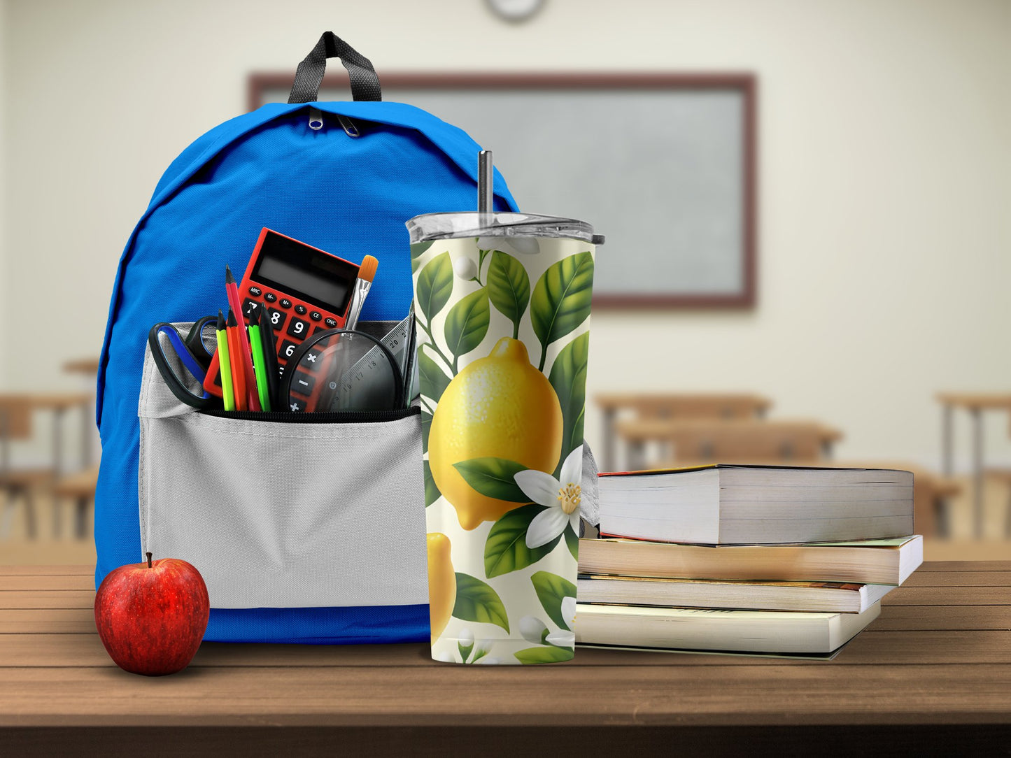 Vibrant Backpack with Accessories for School Season product