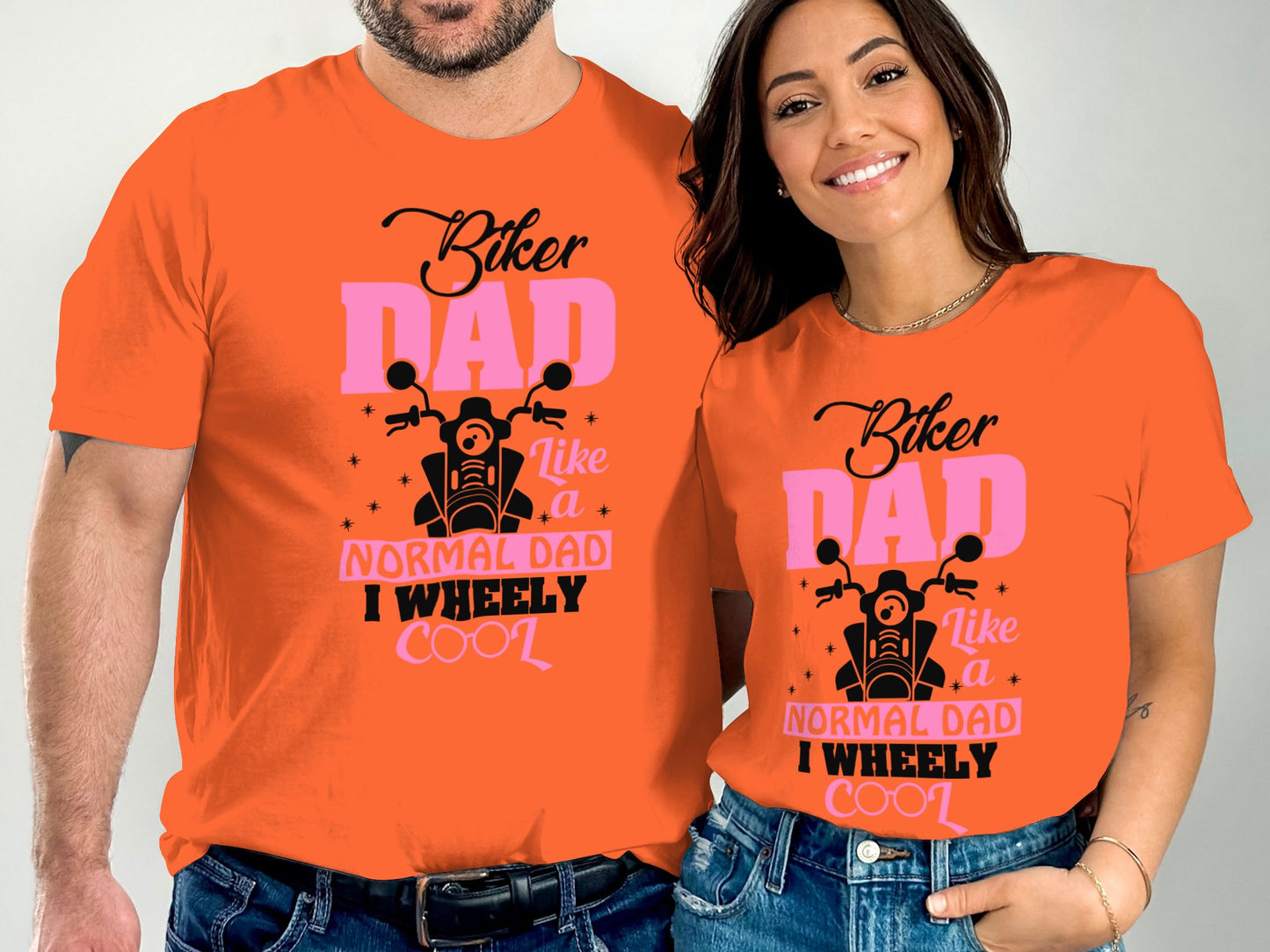 Biker Dad Like a Normal Dad I Wheely Cool T-Shirt product type