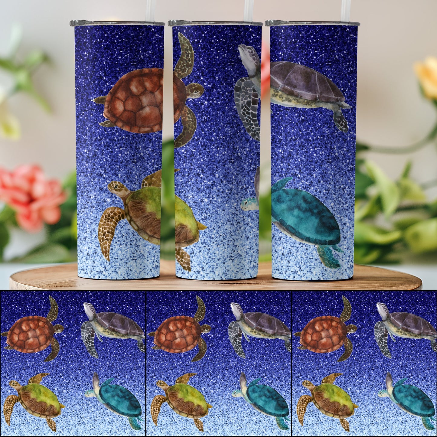 Sea Turtles Design Insulated Tumblers product