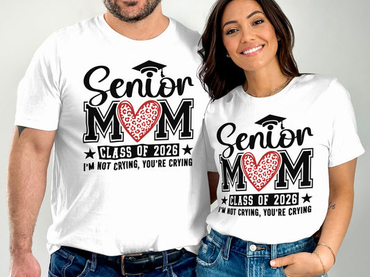 Senior Mom Class of 2026 Graduation Themed Shirt product