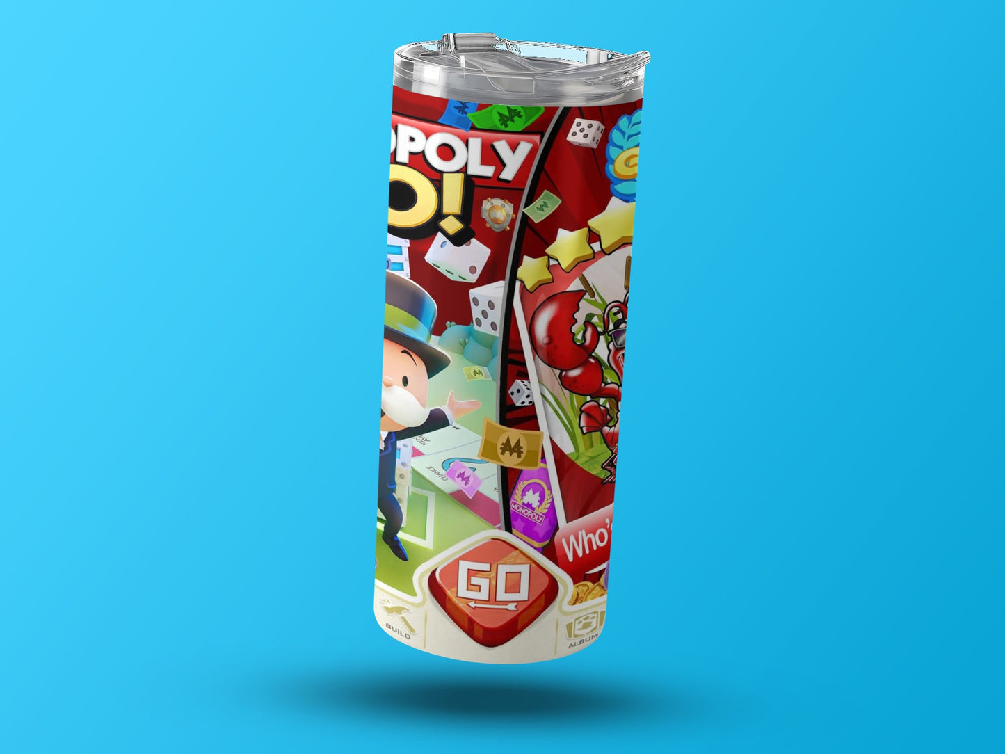 Exciting Monopoly GO Edition Beverage Travel Product