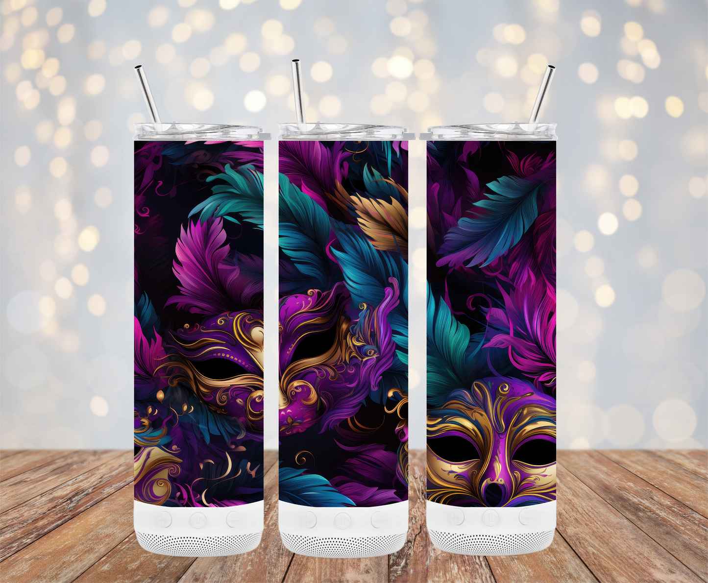 Mardi Gras Mask (Mardi Gras Tumbler)