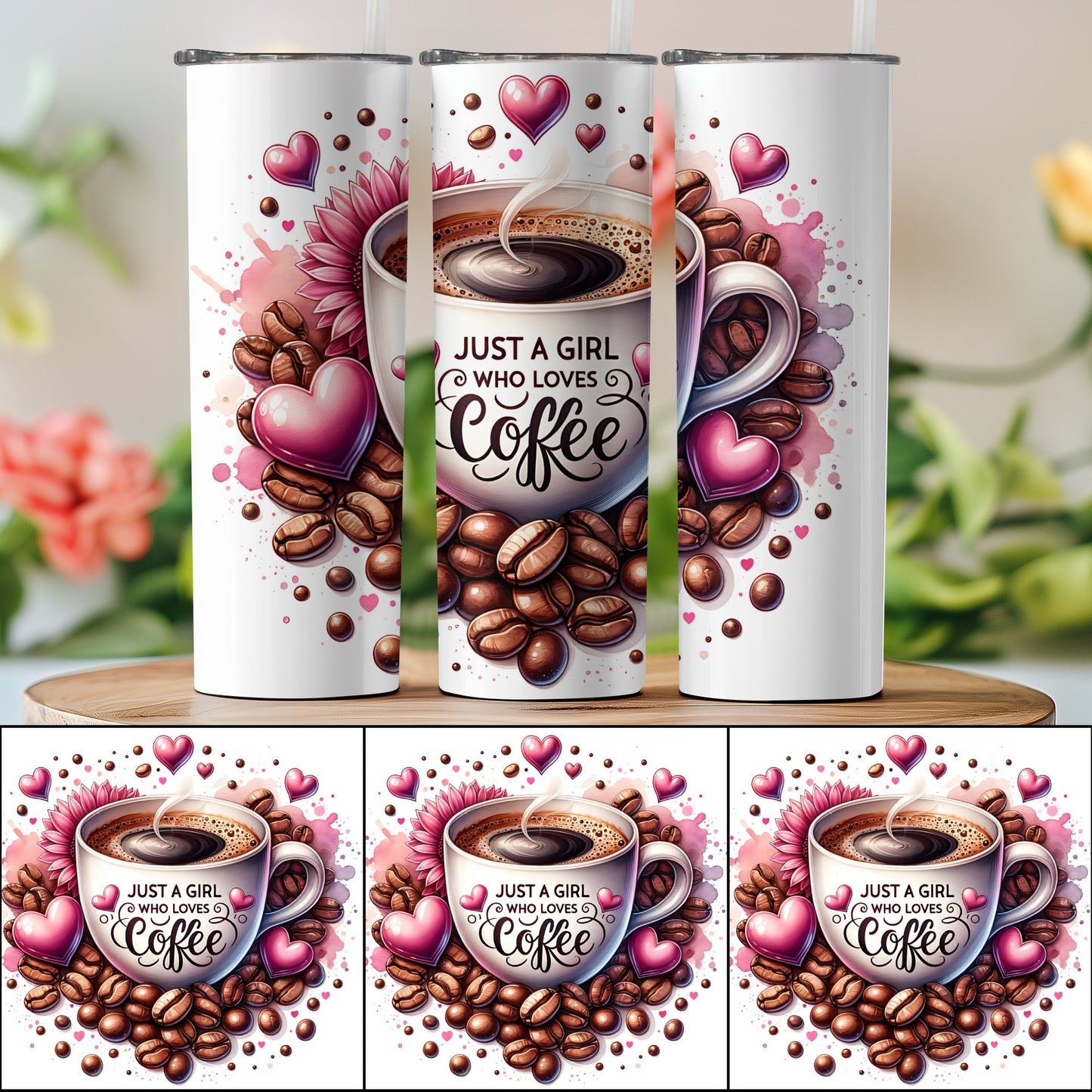 Just a Girl Who Loves Coffee Travel Mug product type