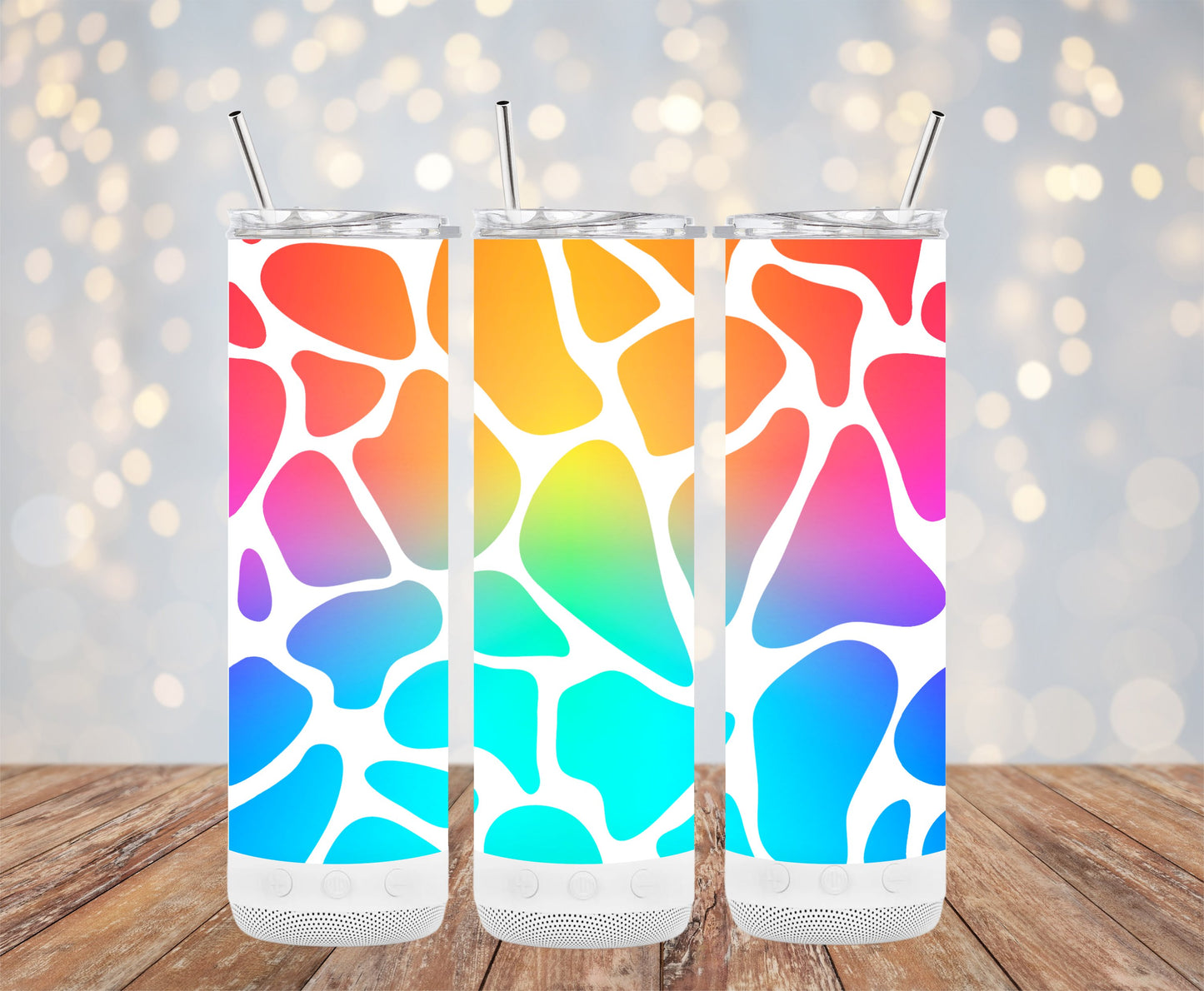 Gradient Abstract Pattern Tall Insulated Tumbler product