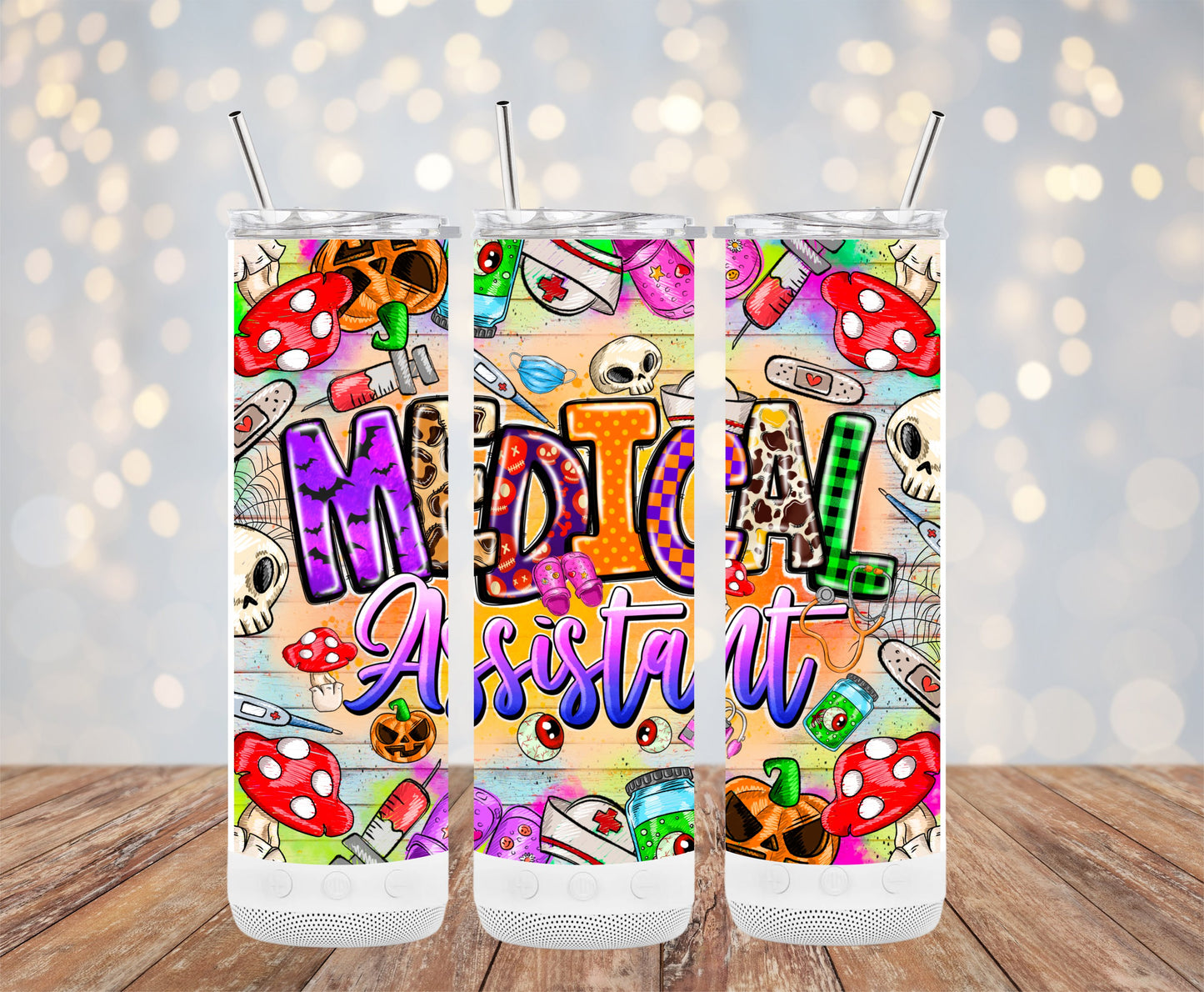 Colorful Medical Assistant Insulated Tumbler Product