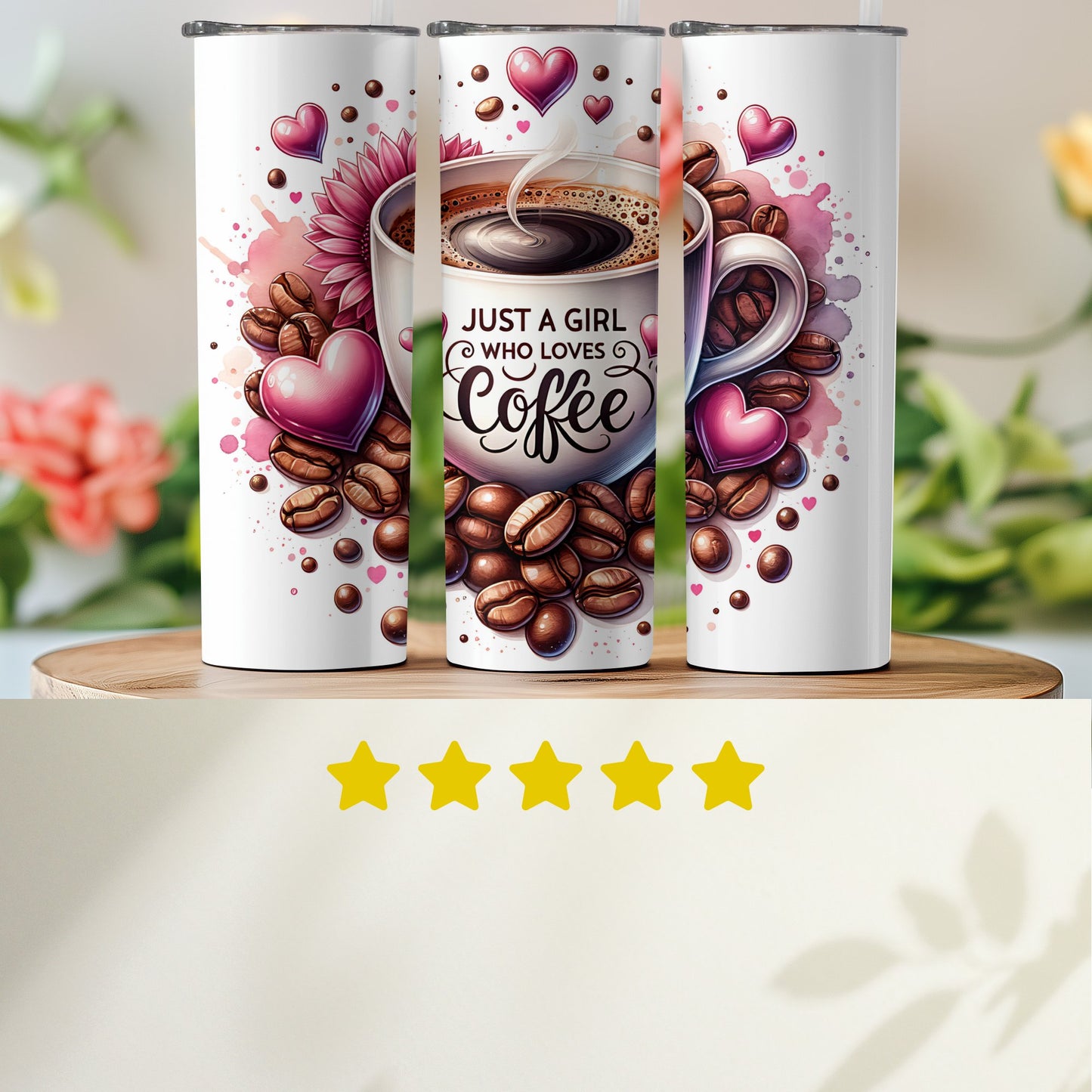 Just a Girl Who Loves Coffee Tumbler product
