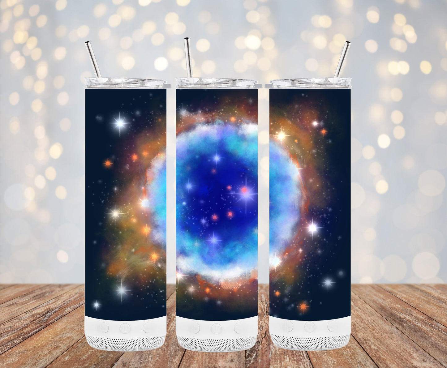 Vibrant Galaxy Starry Night Insulated Tumbler product