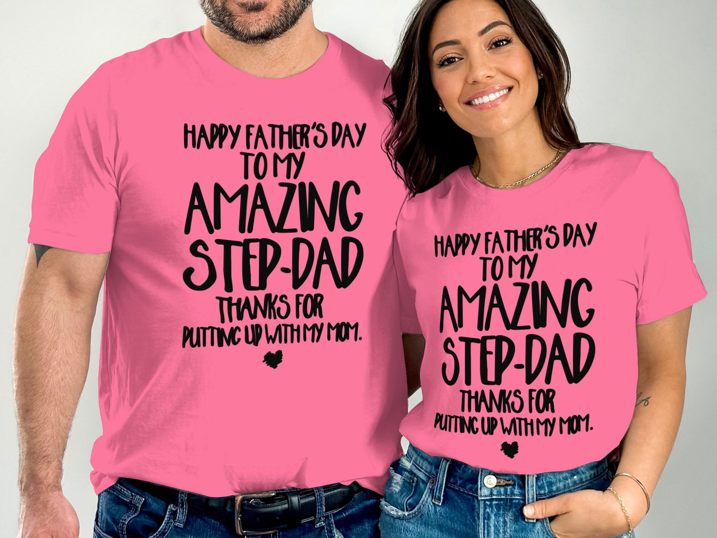 Happy Father's Day To My Amazing Step-Dad T-Shirt product
