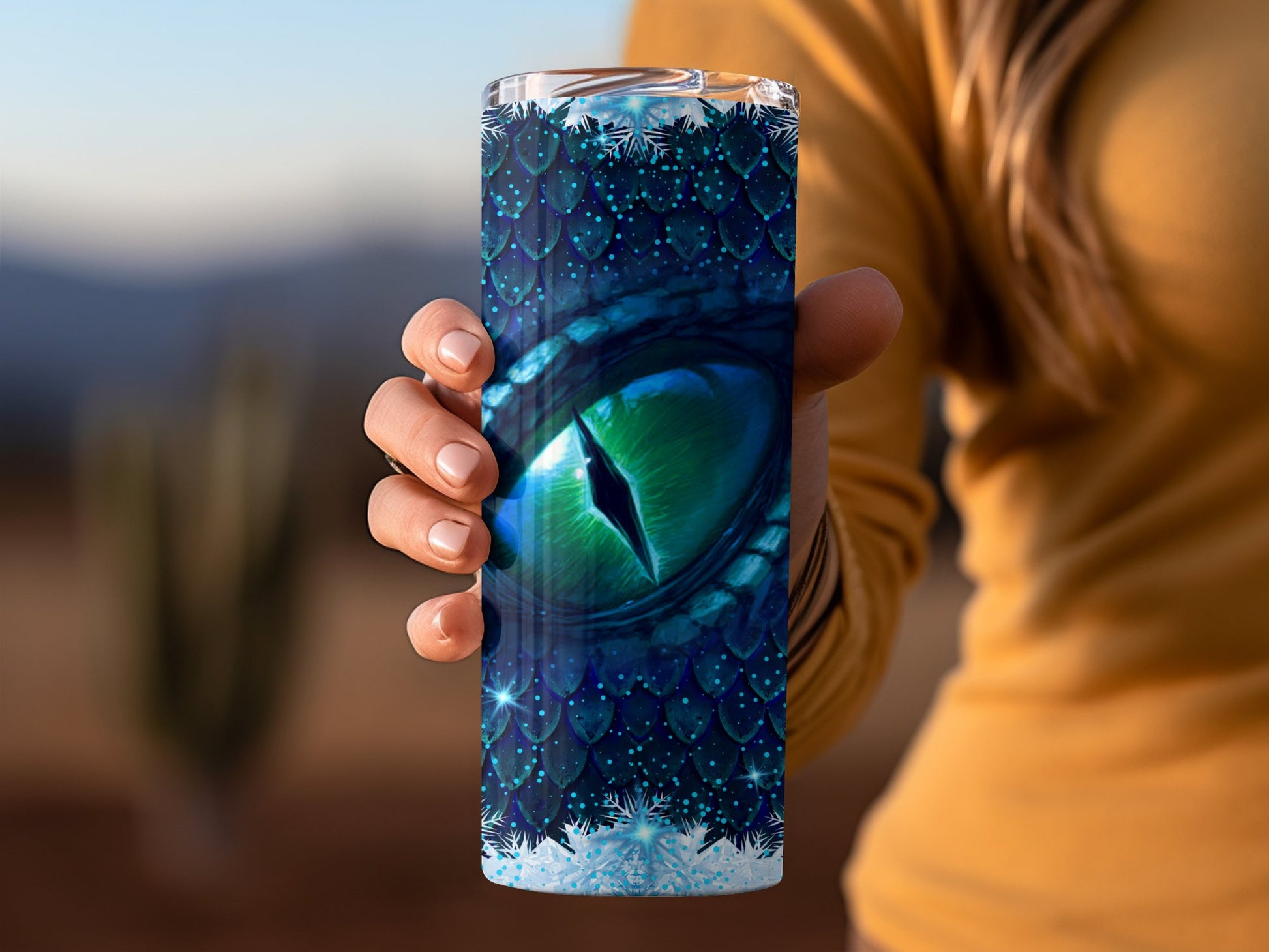 Dragon Eye Fantasy Art Travel Mug product type