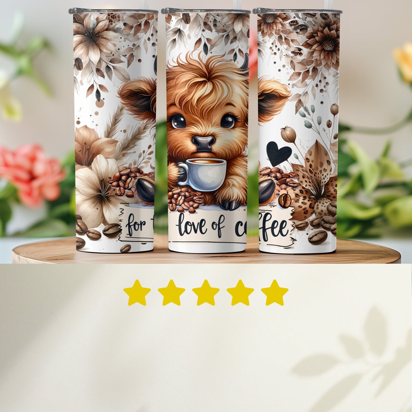 Adorable Puppy with Coffee Themed Drinkware product