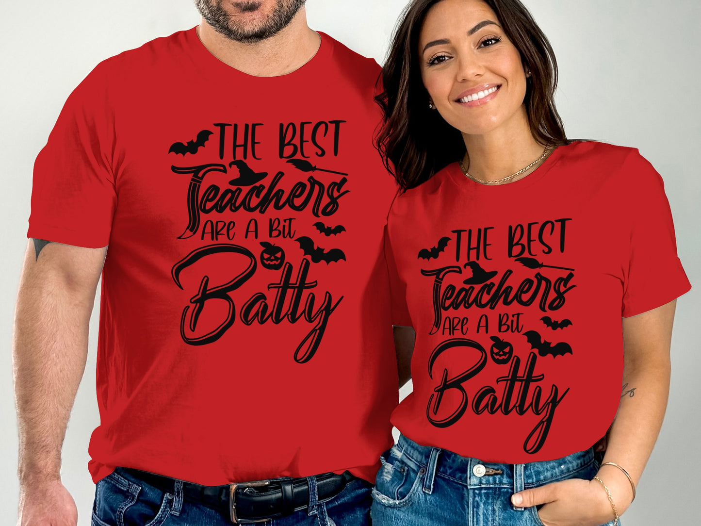 The Best Teachers Are A Bit Batty Printed Shirt product type