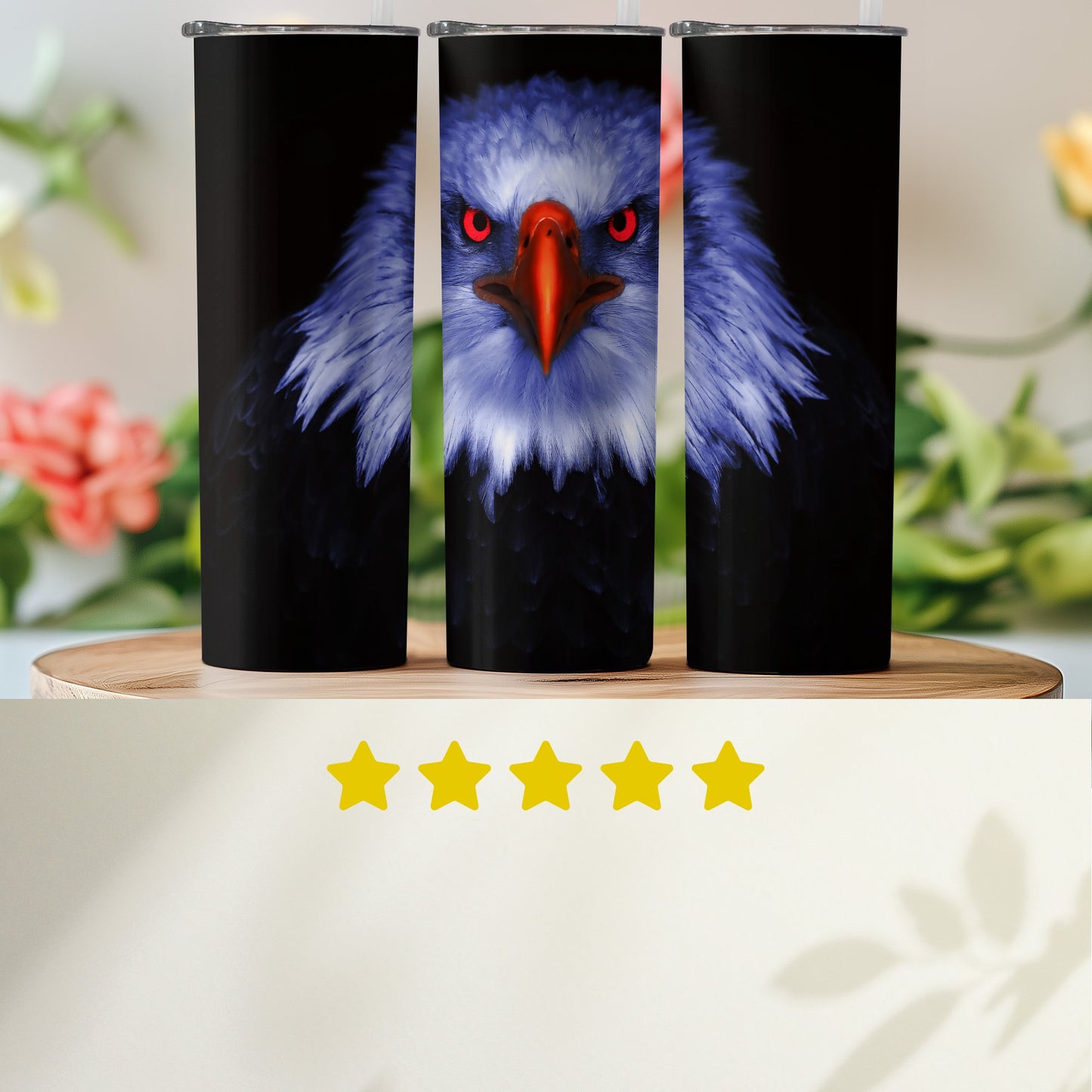 Blue-eyed Eagle Tall Tumbler High-Quality Product