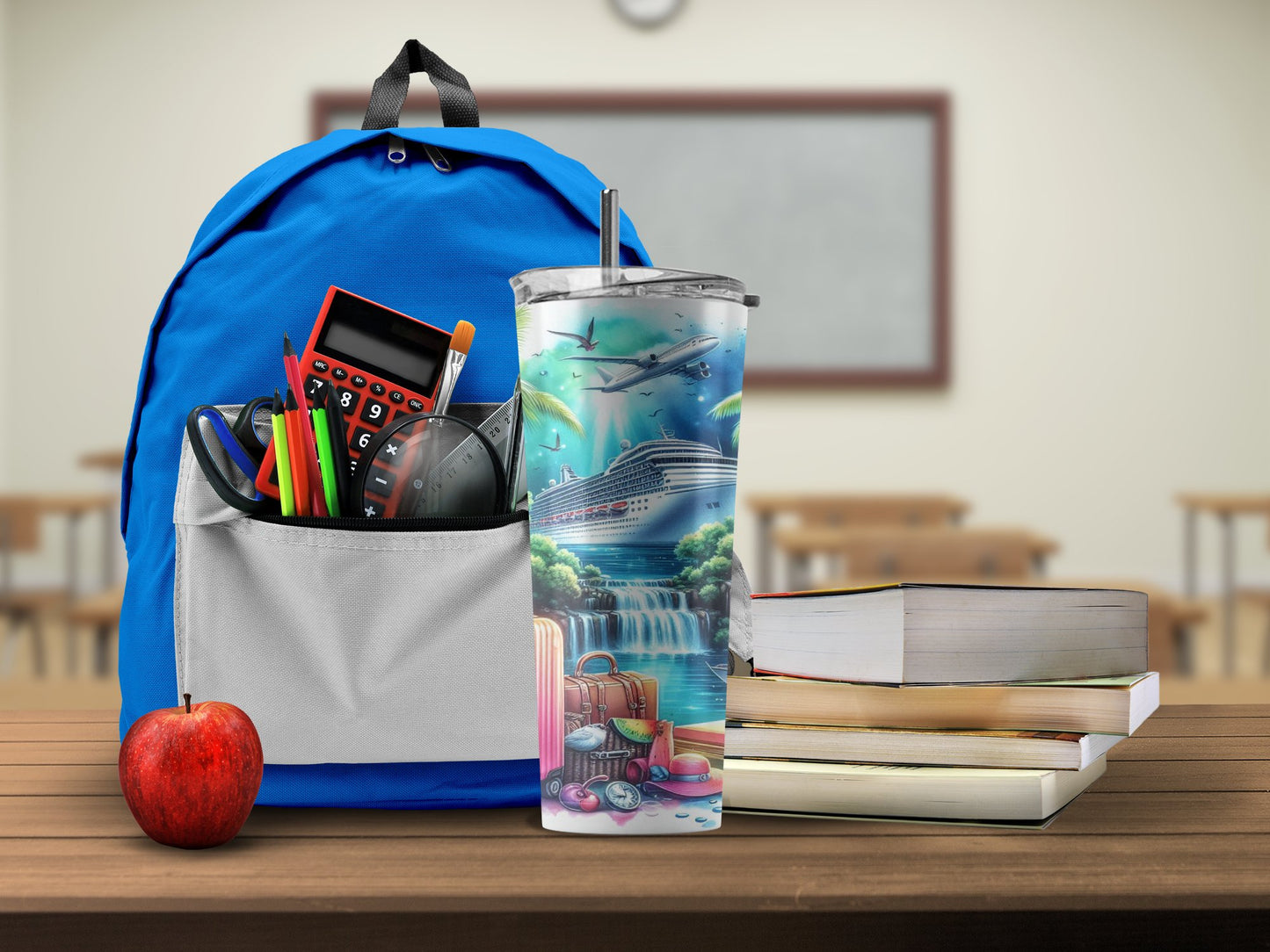 Scenic Travel Design Tumbler for a Unique Product Type